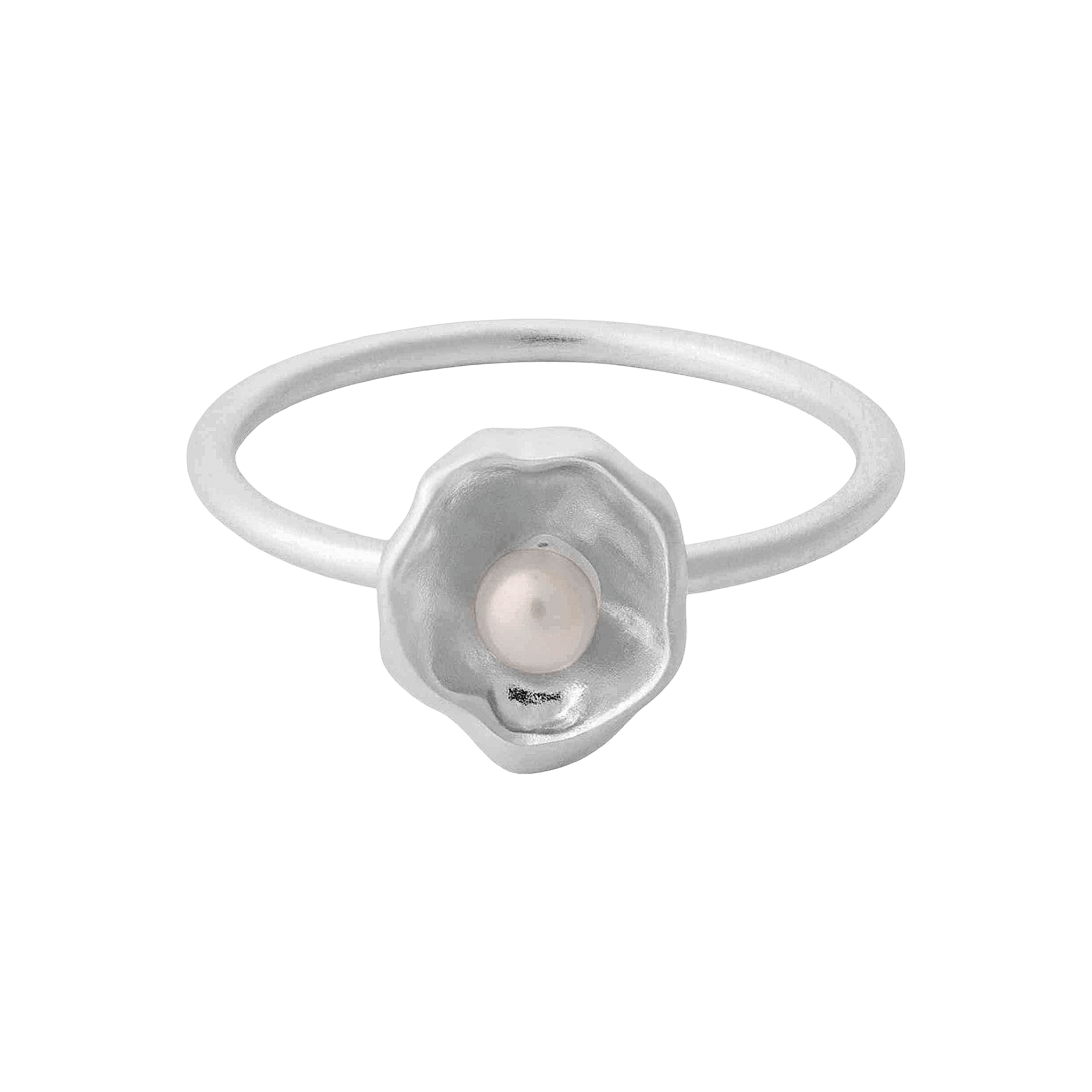 Pernille Corydon Ring Hidden Pearl, Silber