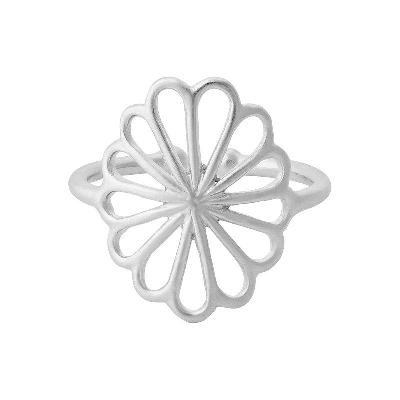 Pernille Corydon Ring Small Bellis, Silber