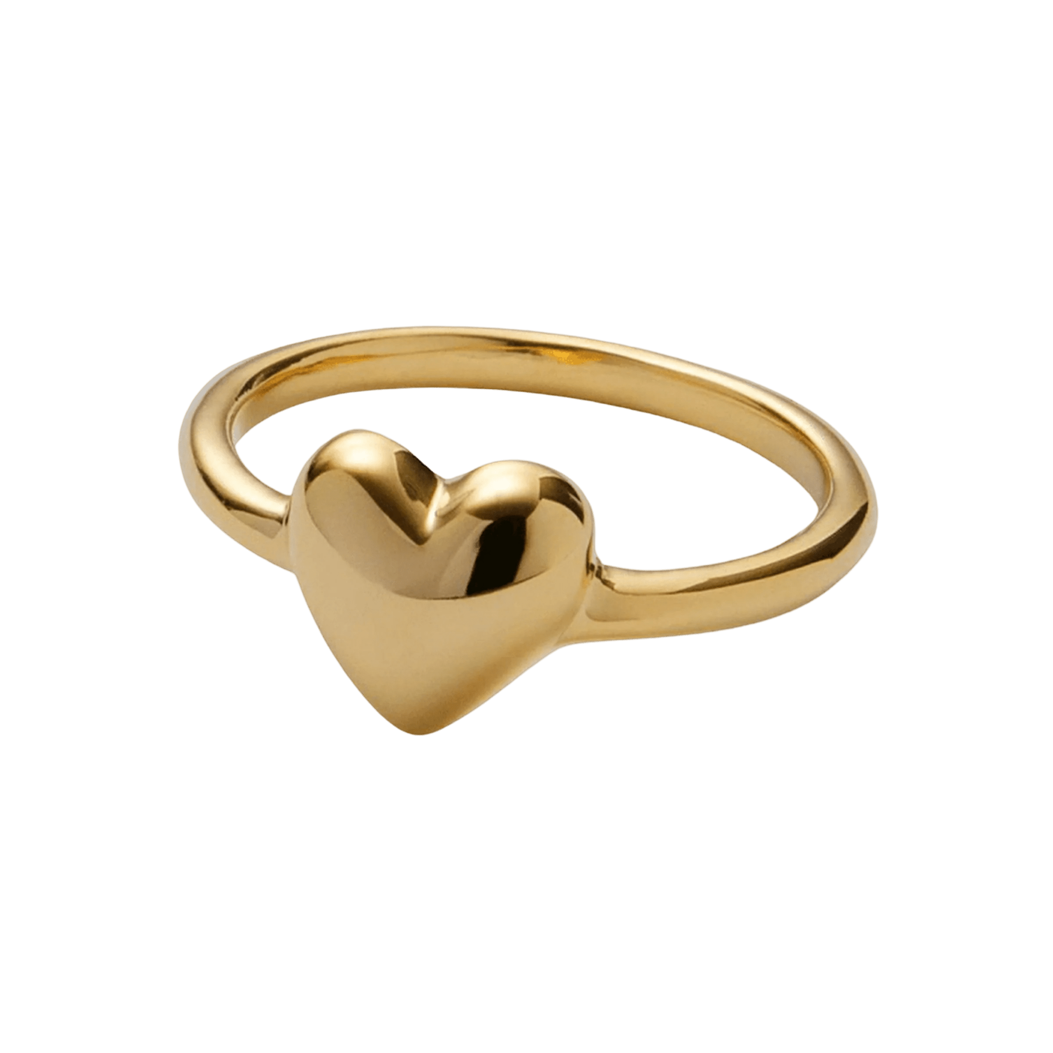 Pernille Corydon Ring Sweetheart, vergoldet