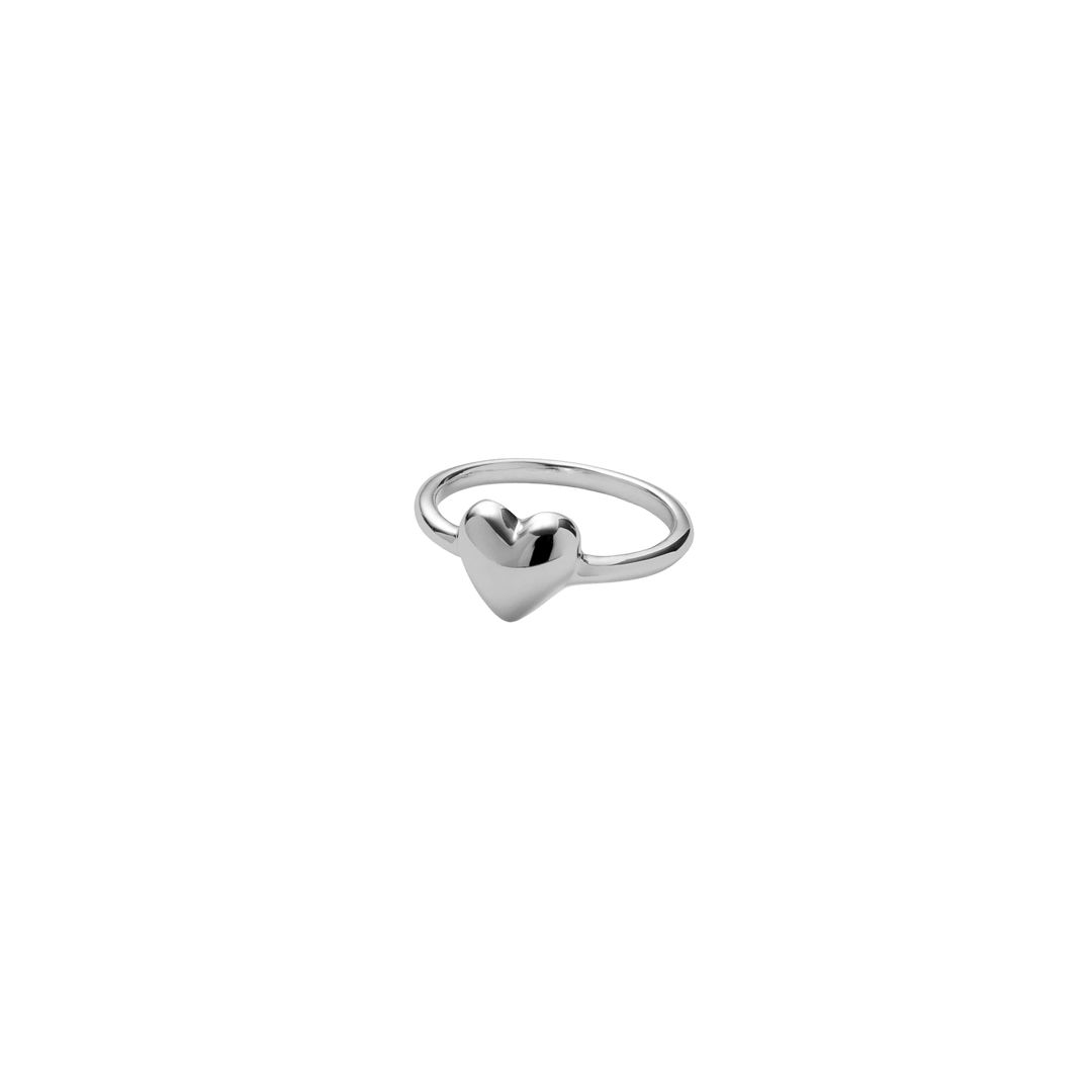 Pernille Corydon Ring Sweetheart, versilbert