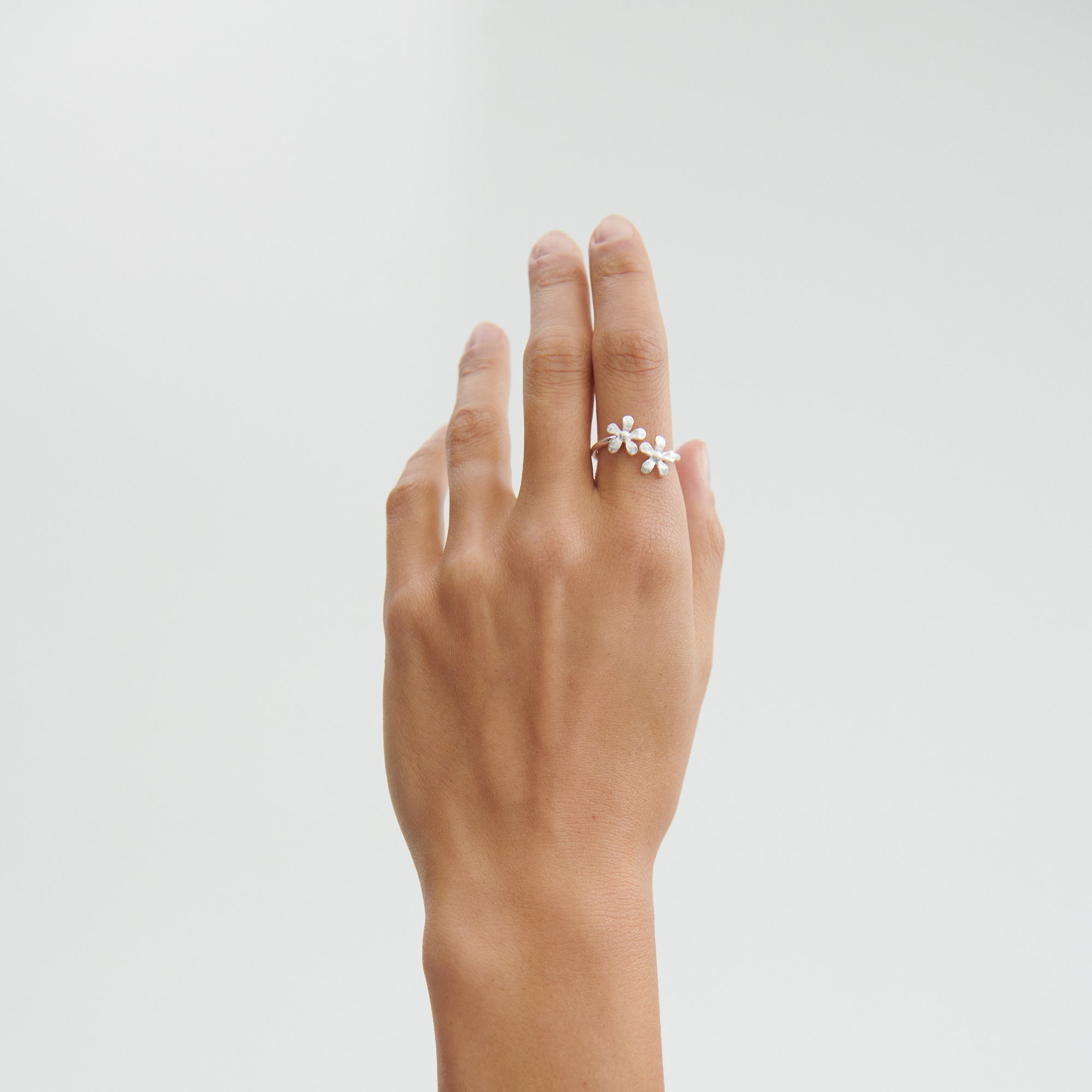 Pernille Corydon Ring Wild Poppy, Silber