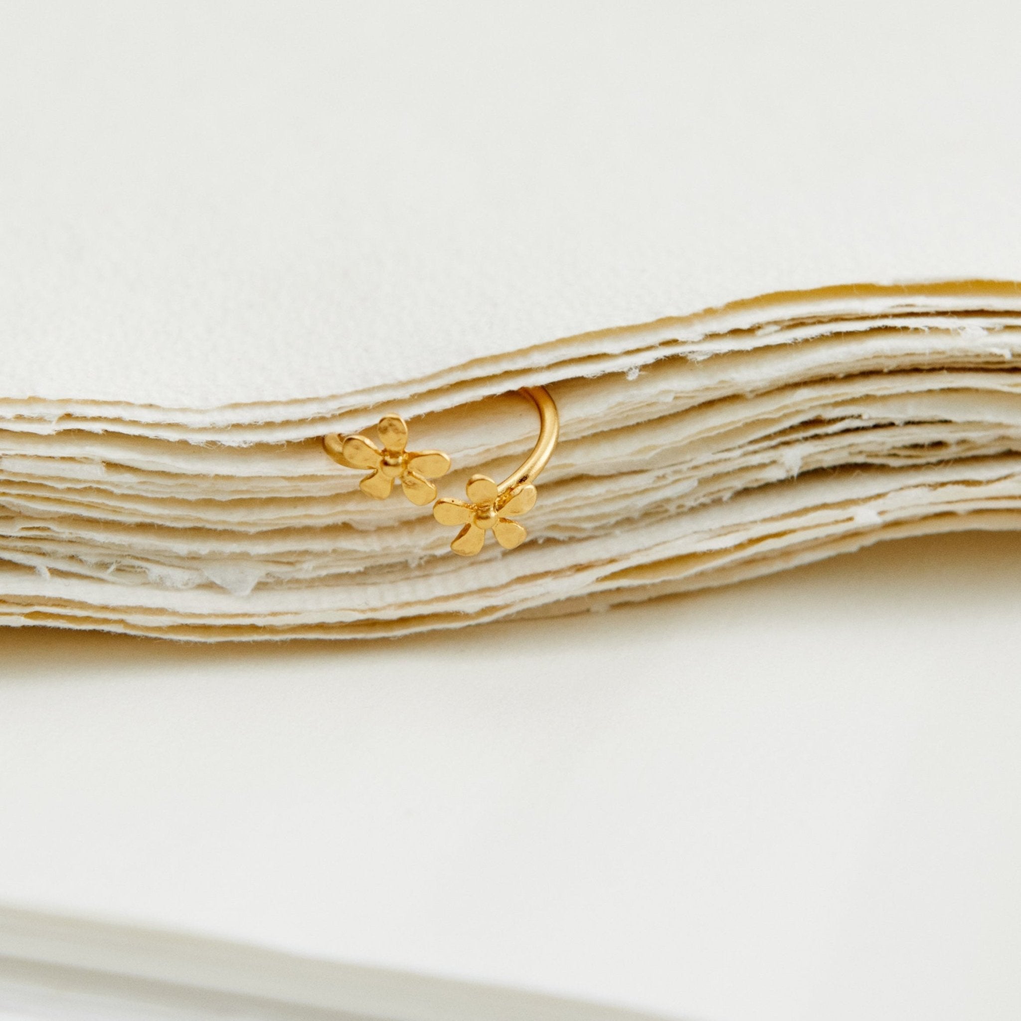 Pernille Corydon Ring Wild Poppy, Silber