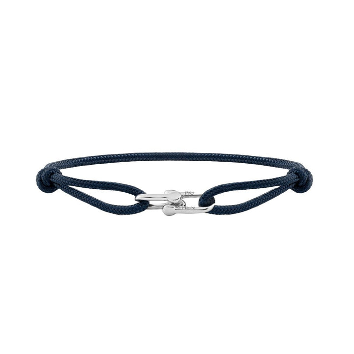 Pig & Hen Armband Daunting Dean, Navy/Silver