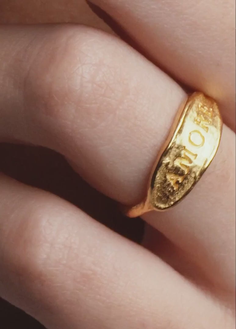 Alhaja Ring Amore, Silber