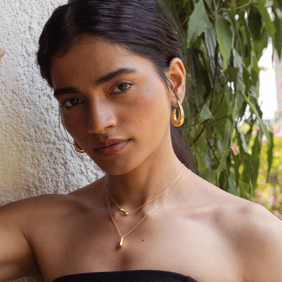 Pukka Berlin Creolen Mota Large, vergoldet