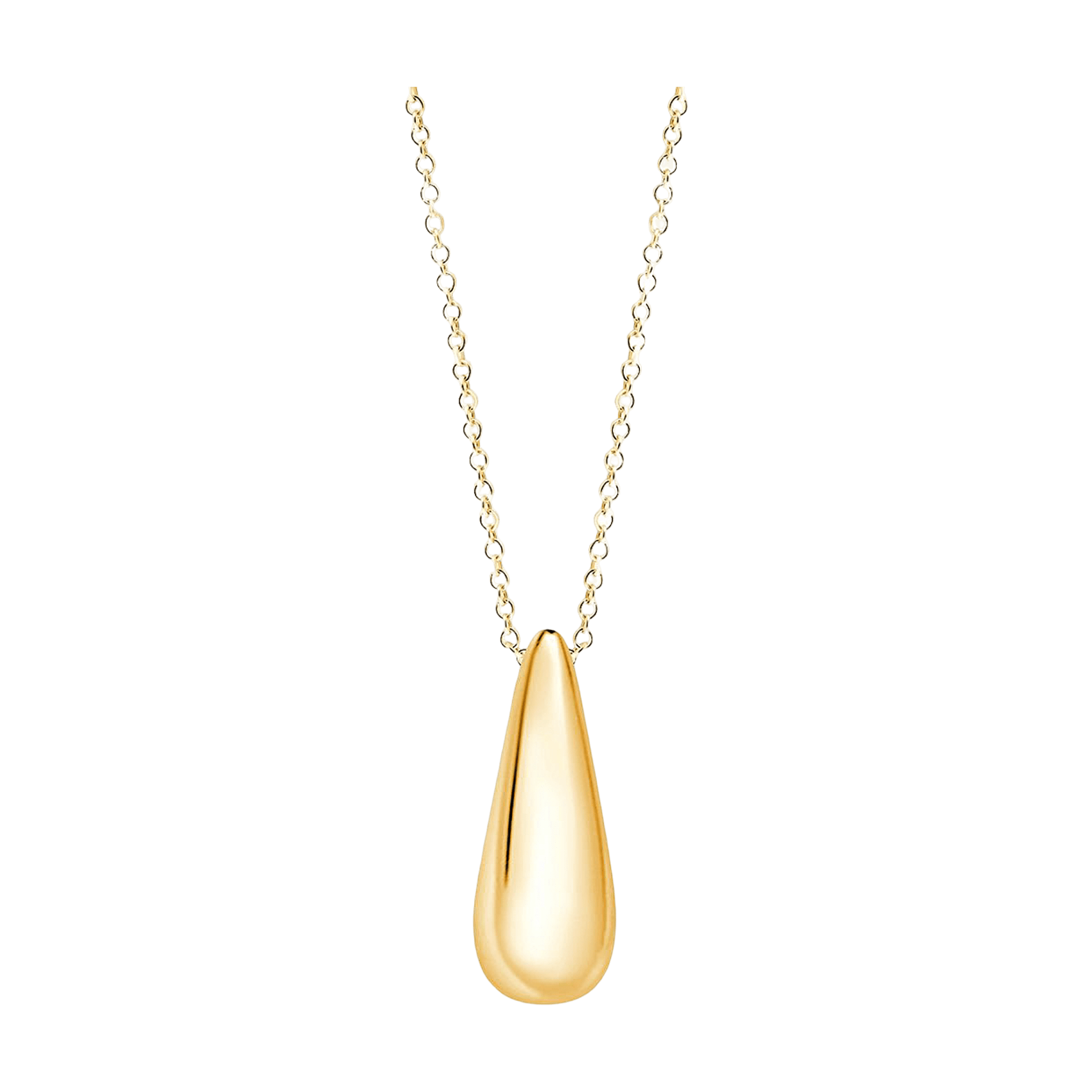 Pukka Berlin Kette Mota Drop, vergoldet