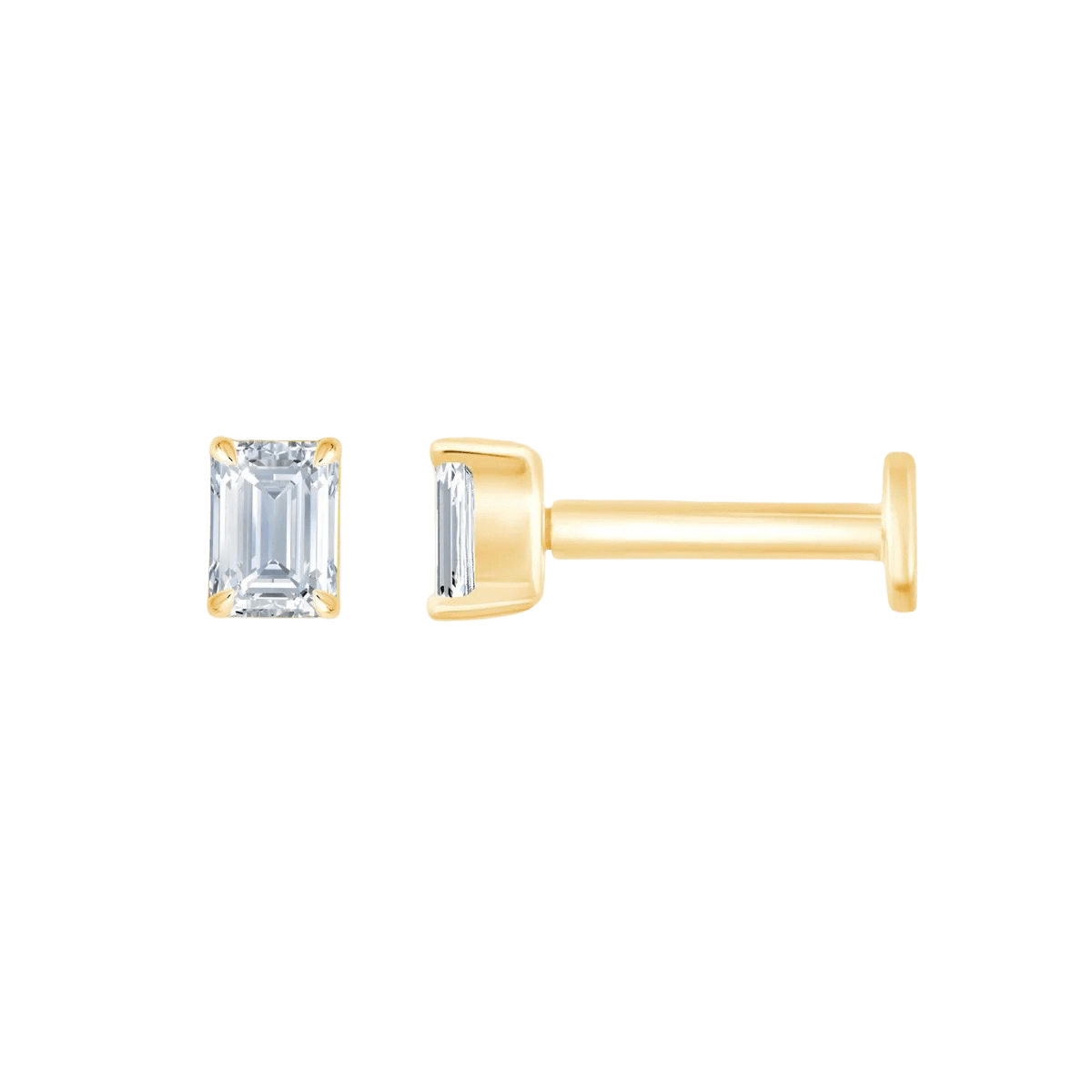 Pukka Berlin Piercing Clara, 14 K Gelbgold