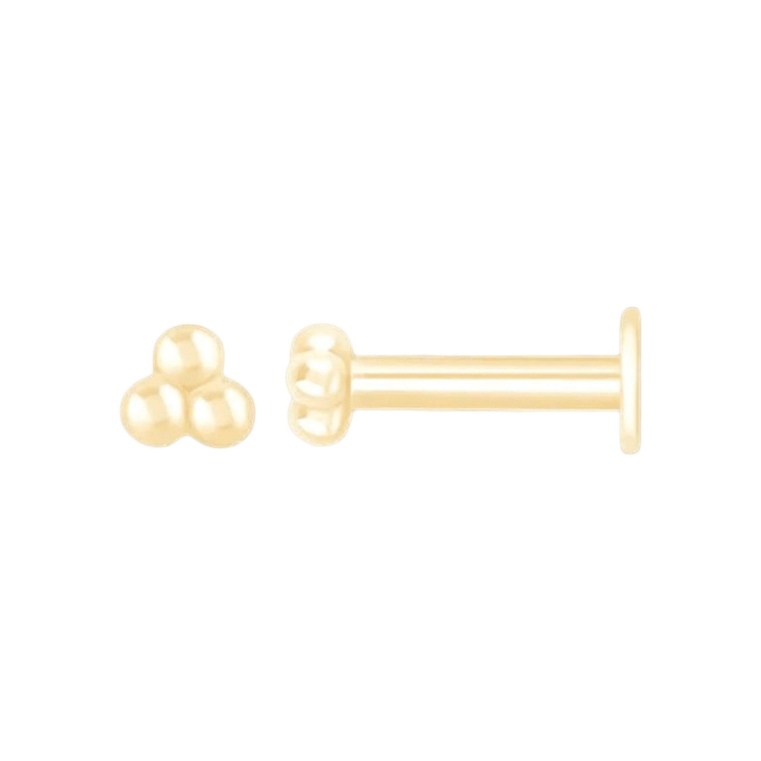 Pukka Berlin Piercing Edie, 14 K Gelbgold
