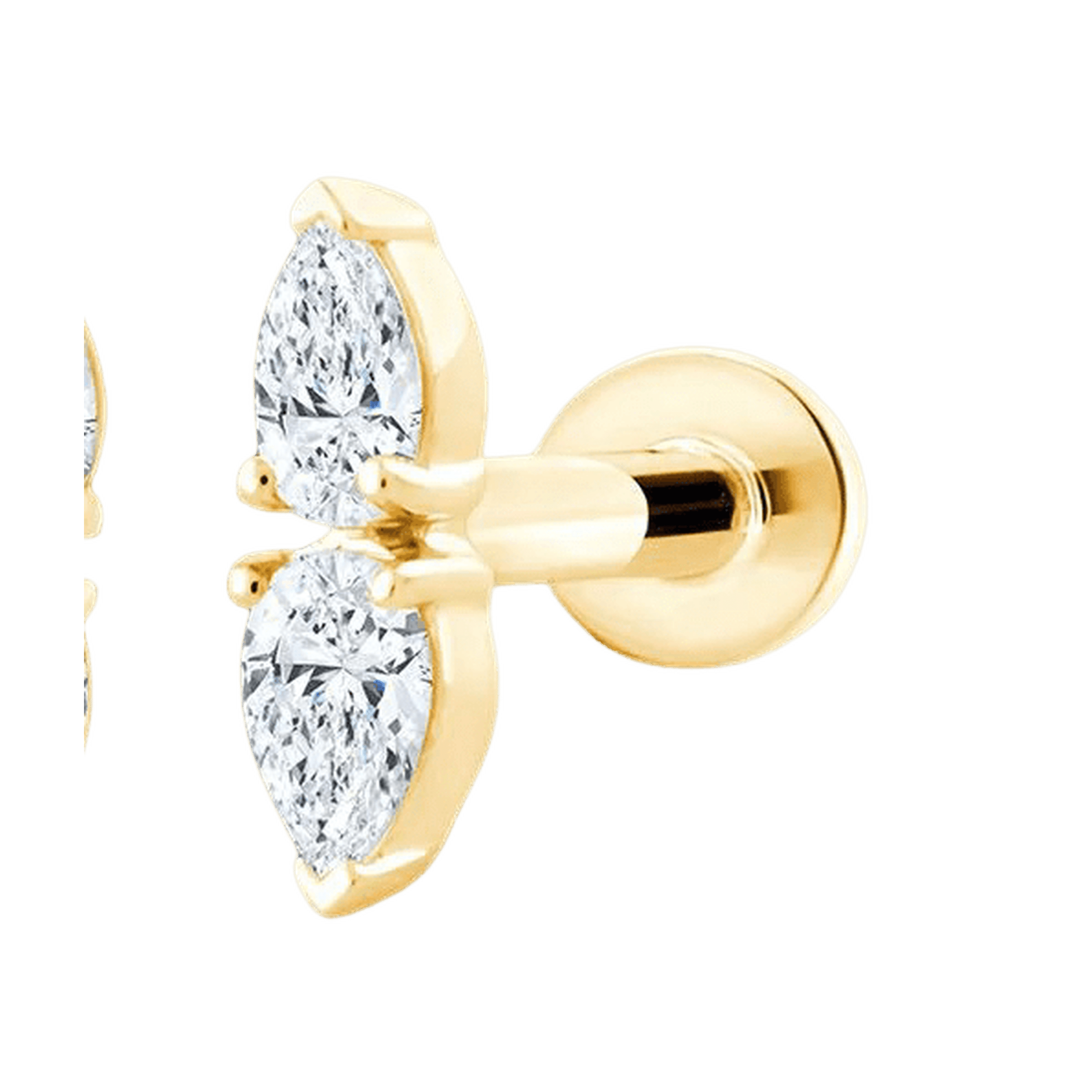 Pukka Berlin Piercing Gloria, 14 K Gelbgold
