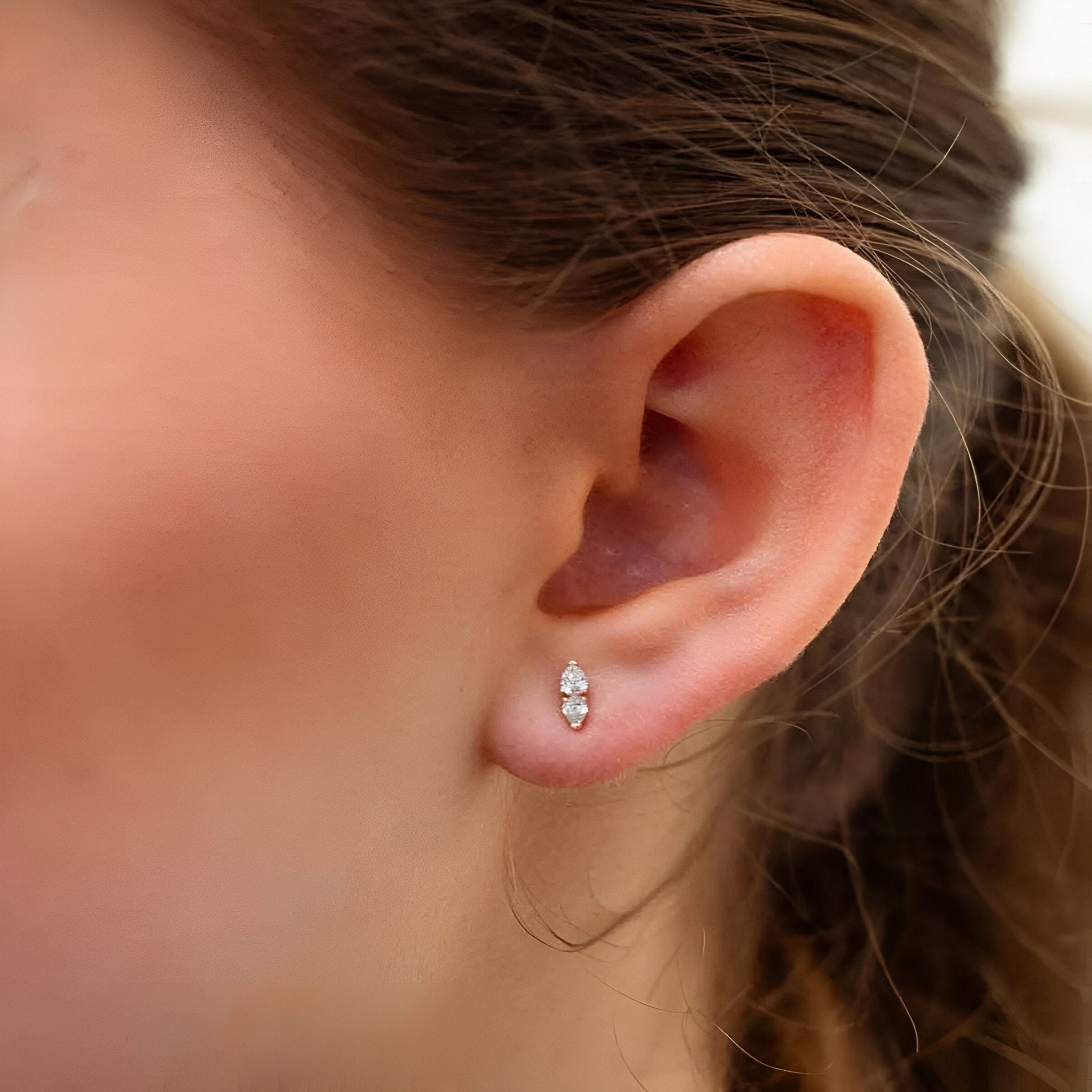 Pukka Berlin Piercing Gloria, 14 K Gelbgold