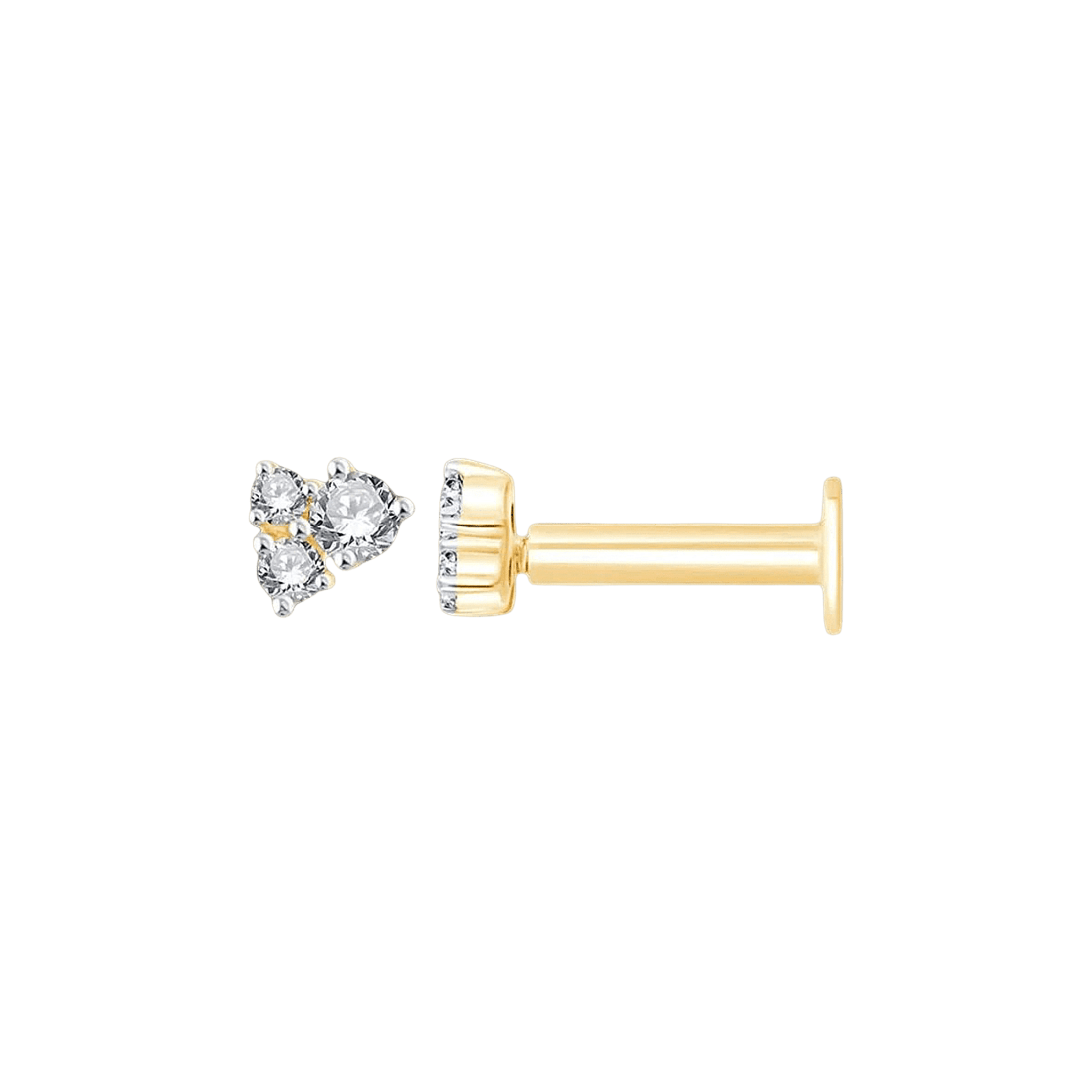 Pukka Berlin Piercing Grace, 14 K Gelbgold