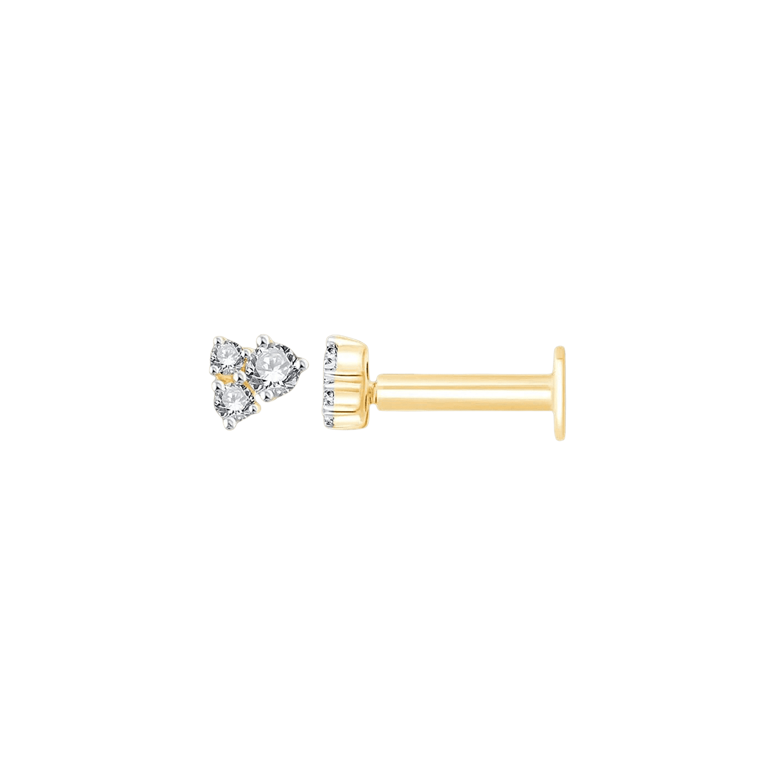 Pukka Berlin Piercing Grace, 14 K Gelbgold
