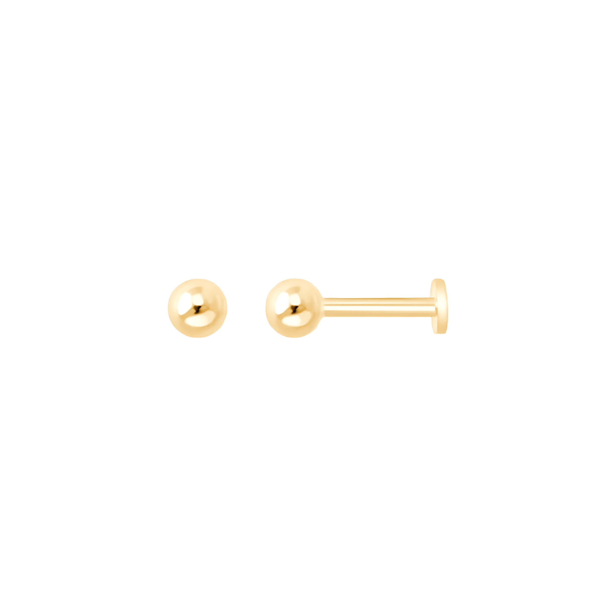 Pukka Berlin Piercing Hilde, 14 K Gelbgold