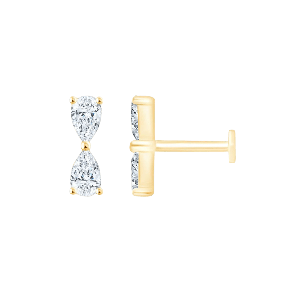 Pukka Berlin Piercing Kate, 14 K Gelbgold