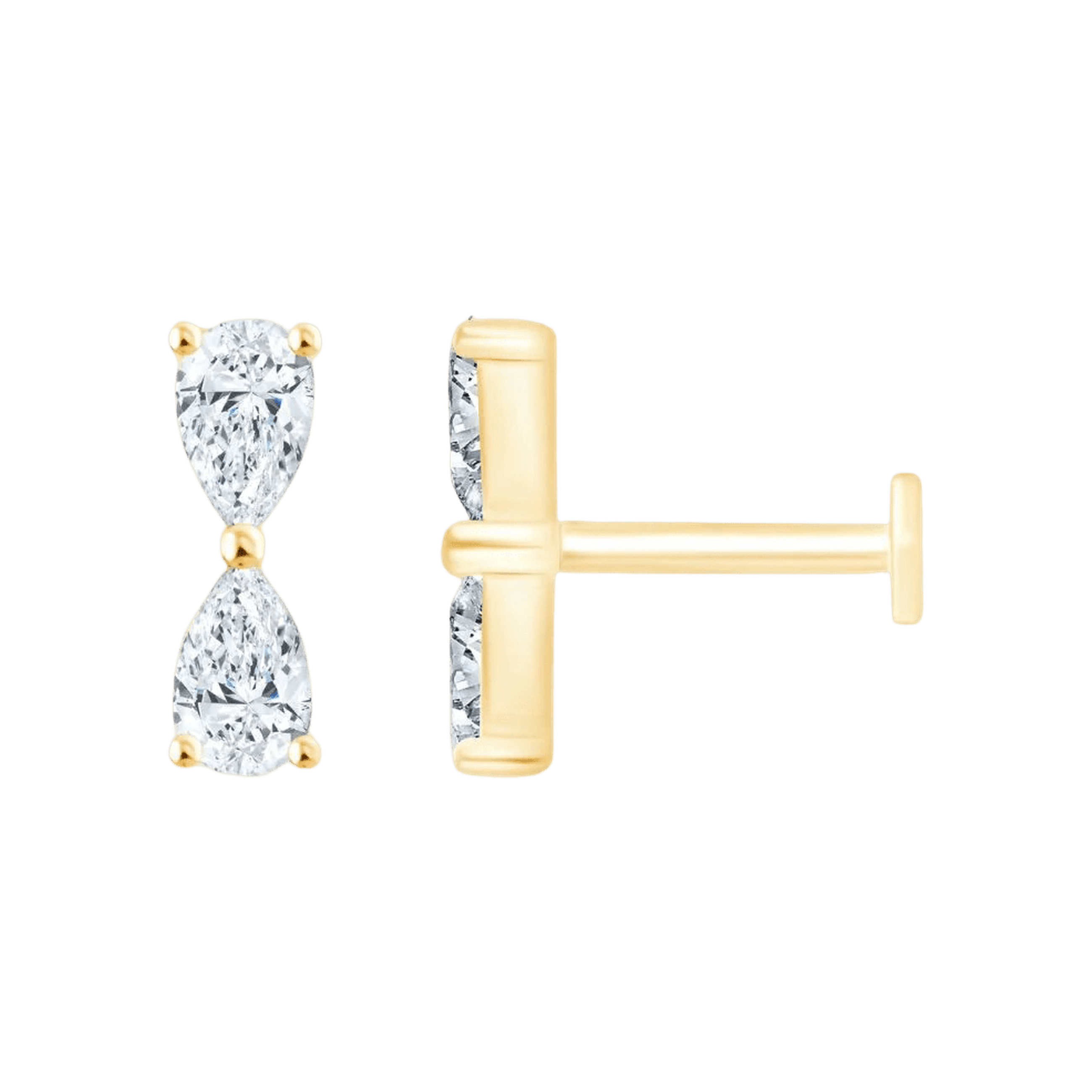 Pukka Berlin Piercing Kate, 14 K Gelbgold