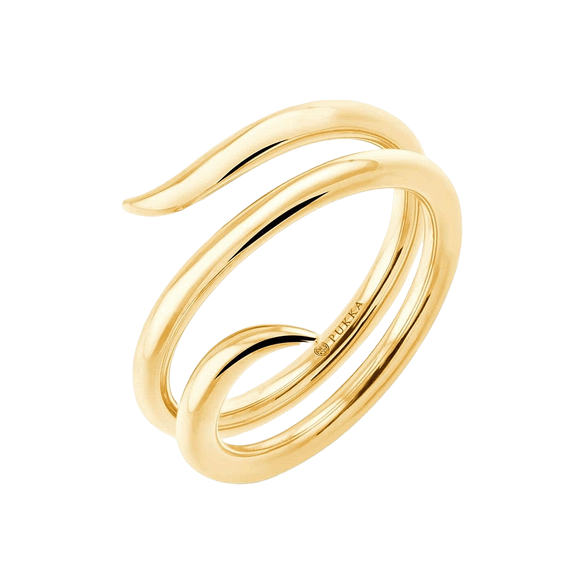 Pukka Berlin Ring Tembo Jambo, vergoldet