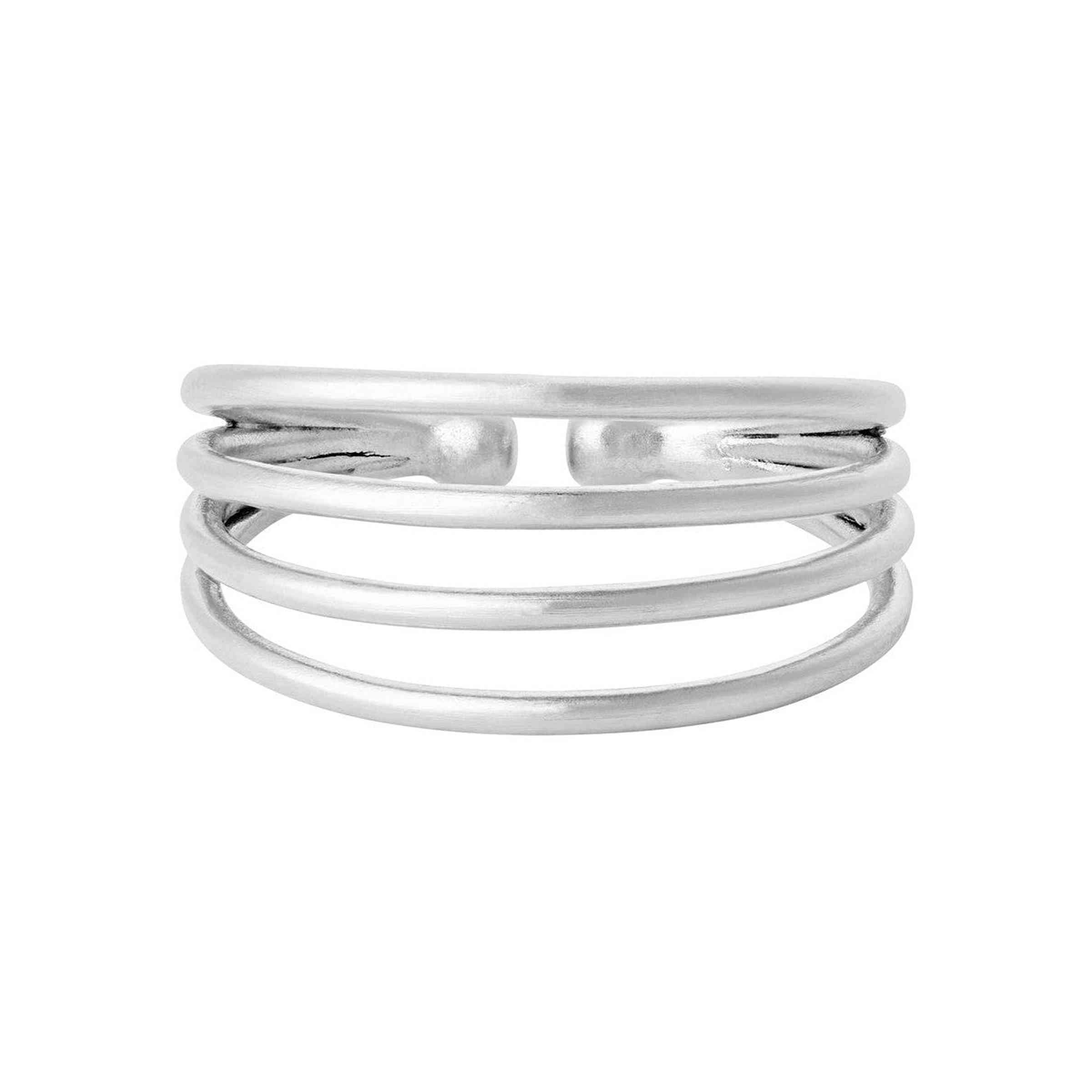 Pernille Corydon Ring Midnight Sun, Silber