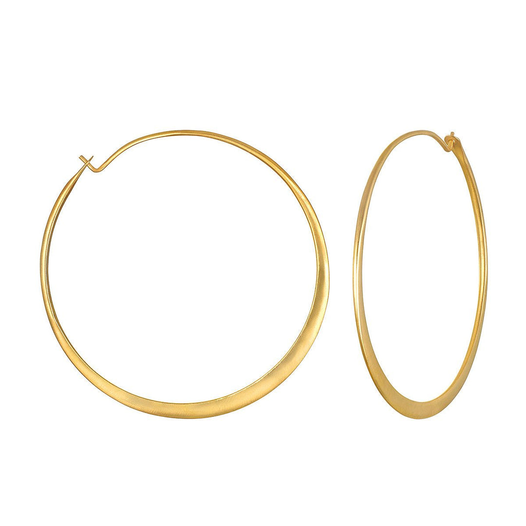Satya Jewelry Creolen Eternal Energy Hoop, vergoldet
