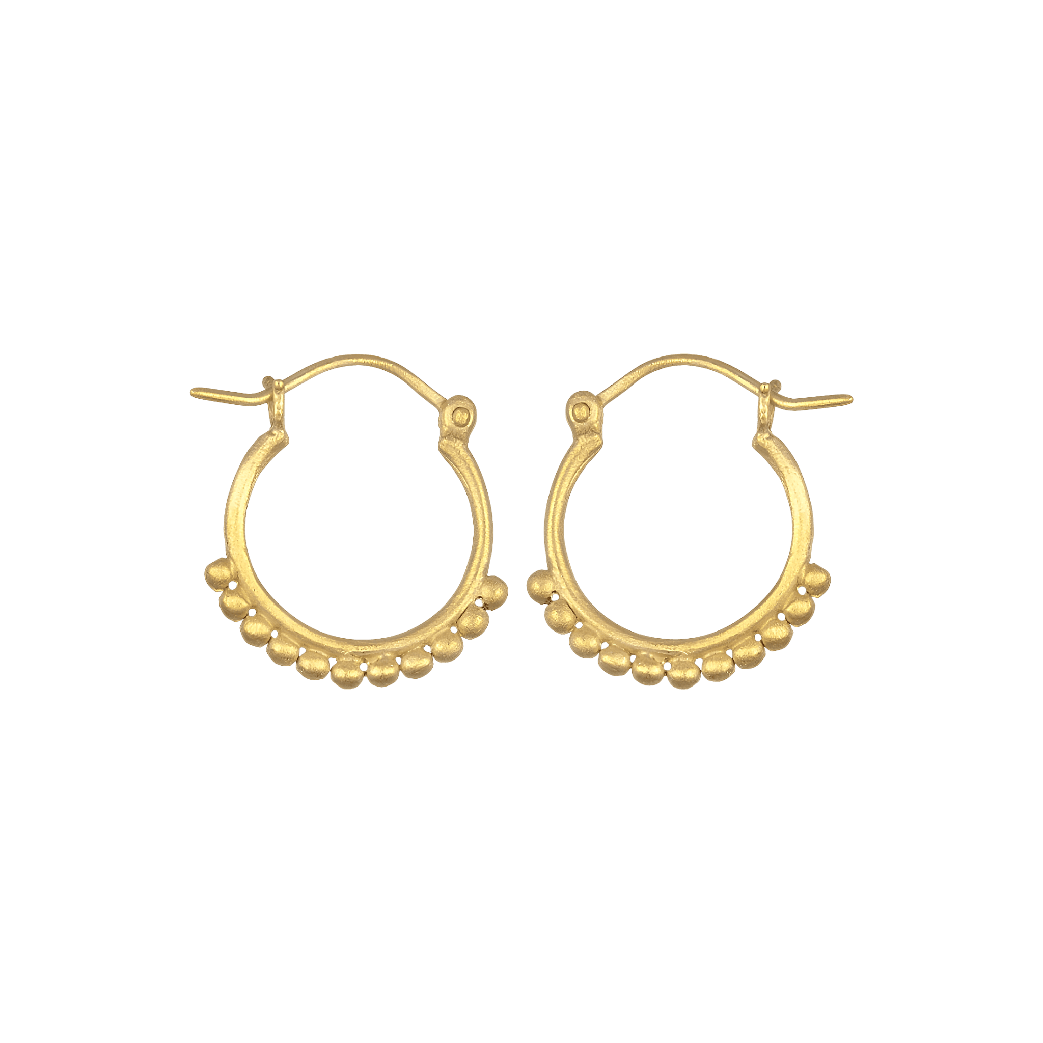 Satya Jewelry Creolen Small Samsara, vergoldet