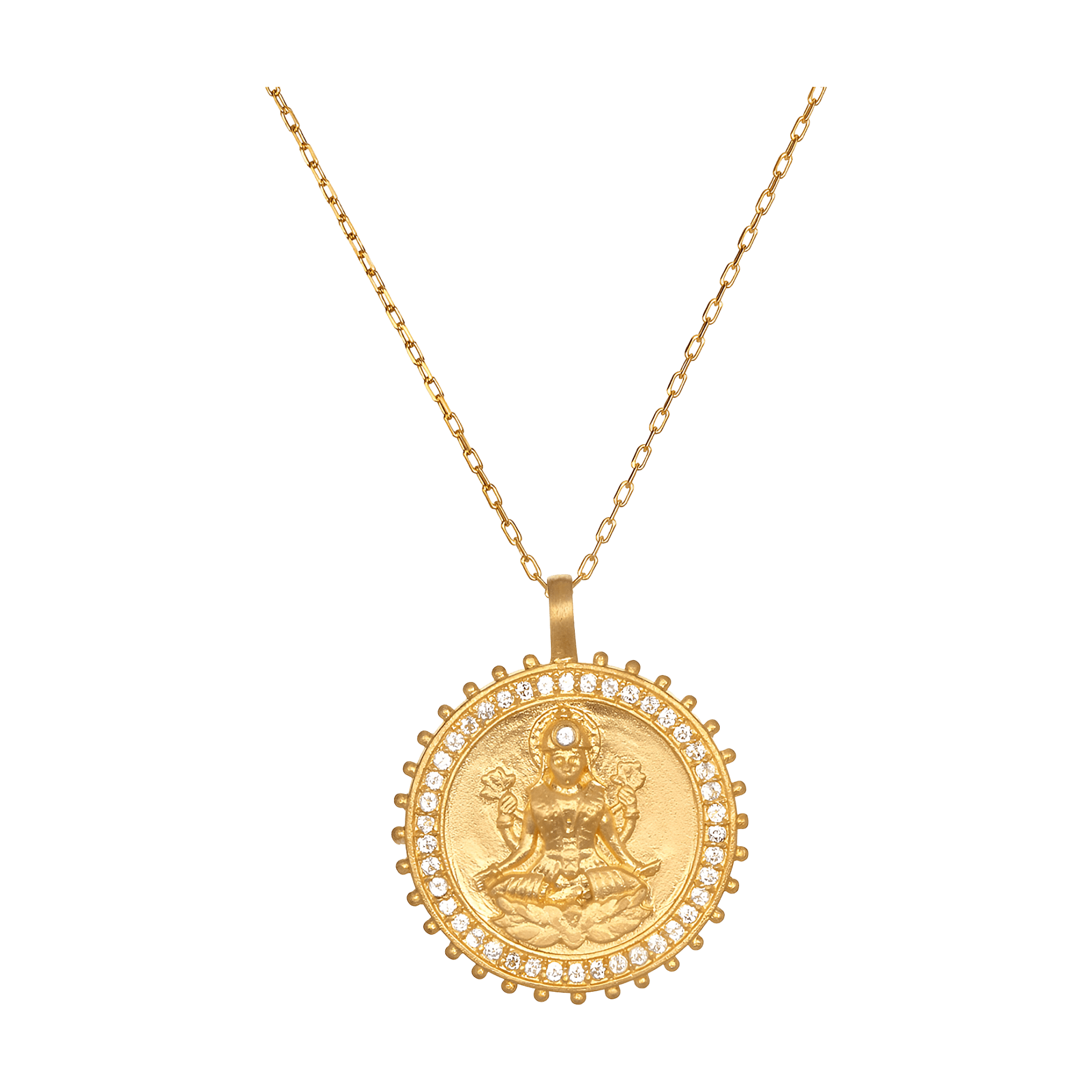 Satya Jewelry Kette Abundant Creativity, vergoldet