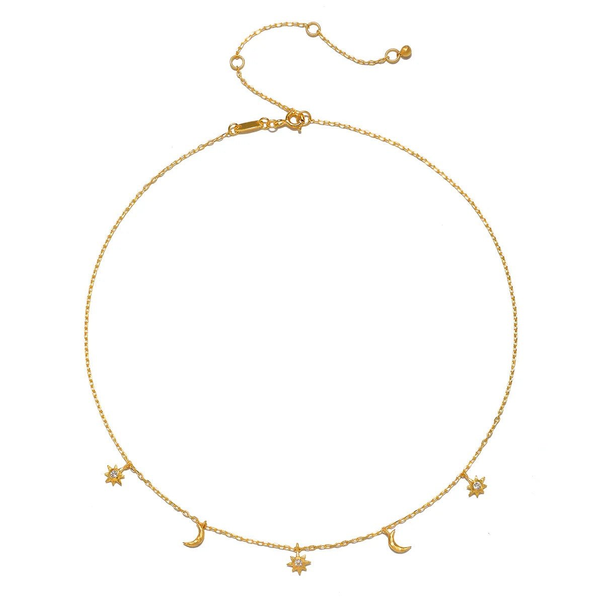 Satya Jewelry Kette Enchanted Journey Celestial Choker, vergoldet