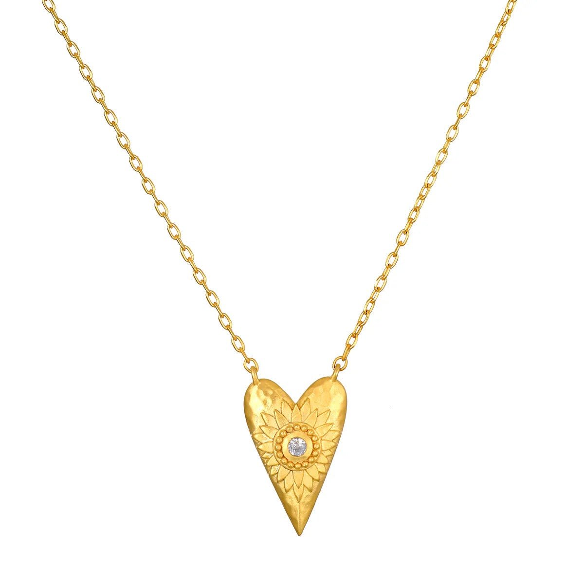 Satya Jewelry Kette Infinitely Loved Heart, vergoldet