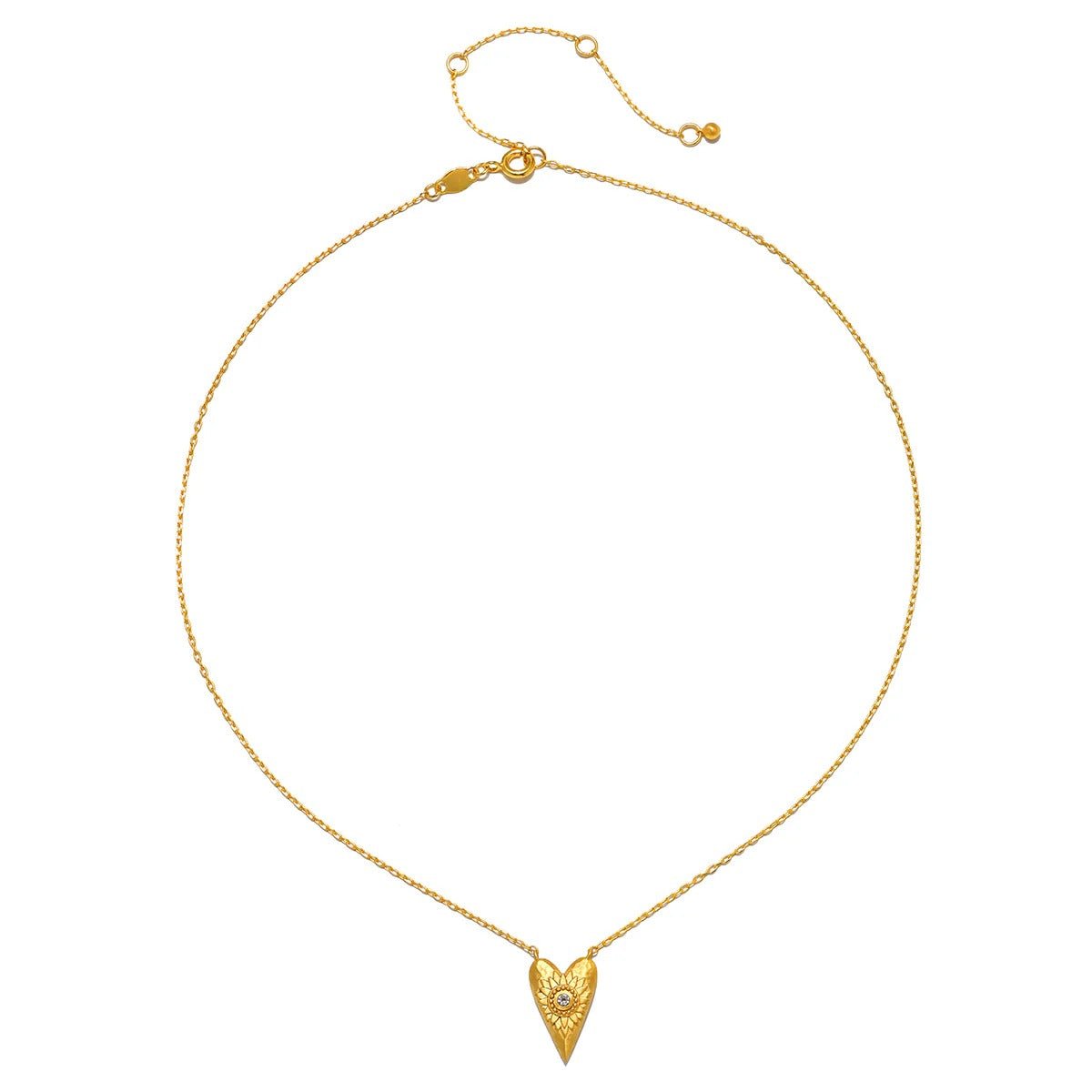 Satya Jewelry Kette Infinitely Loved Heart, vergoldet