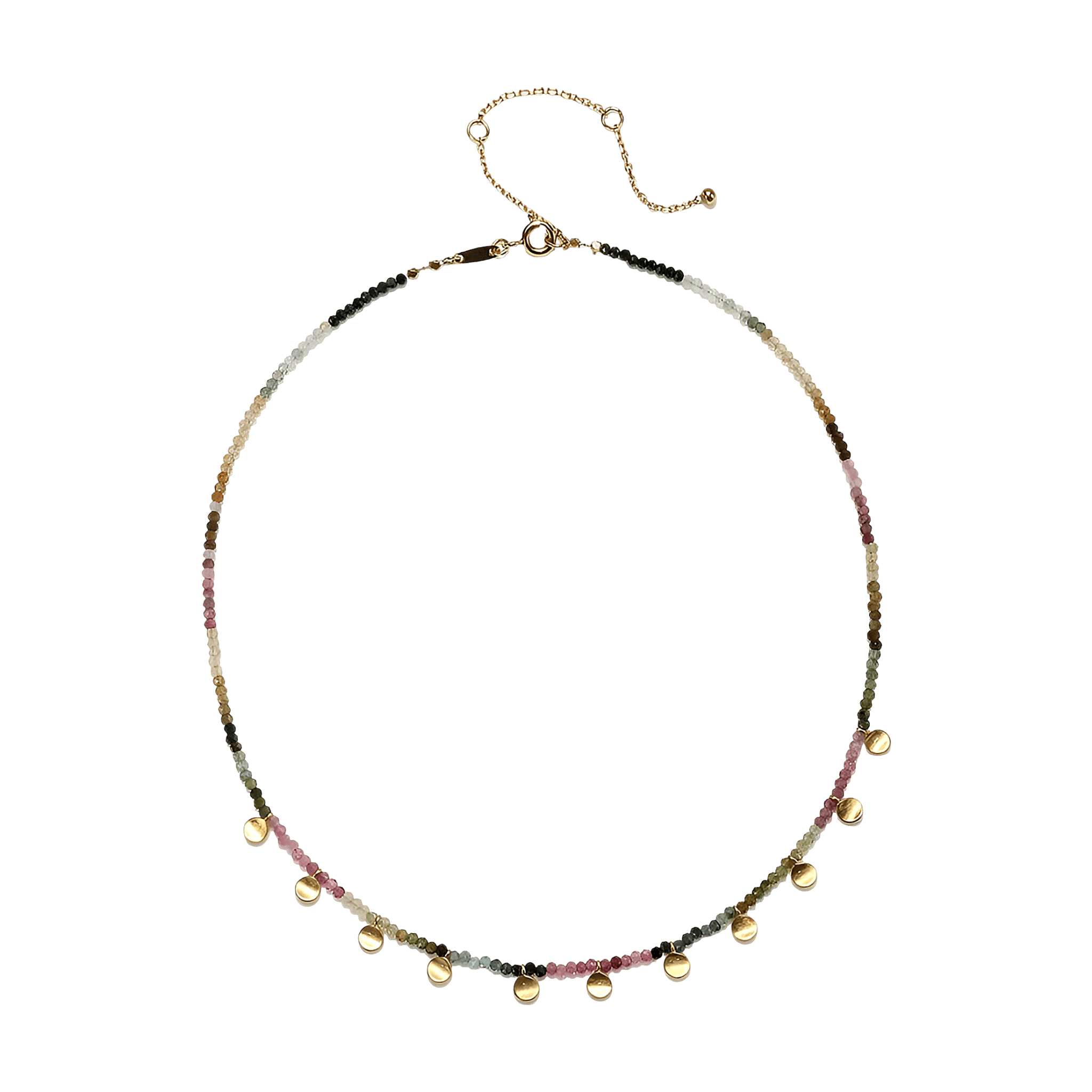 Satya Jewelry Kette Peace and Protection Choker, vergoldet