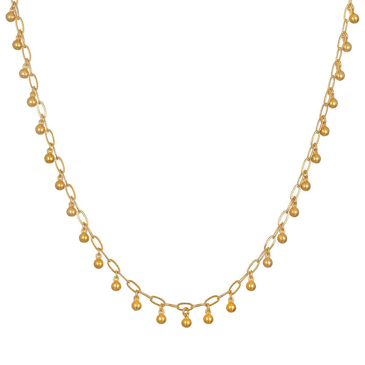 Satya Jewelry Kette Sounds of Joy Choker, vergoldet