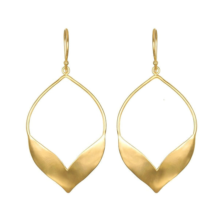 Satya Jewelry Ohrringe Fluttering Petals Gold, vergoldet