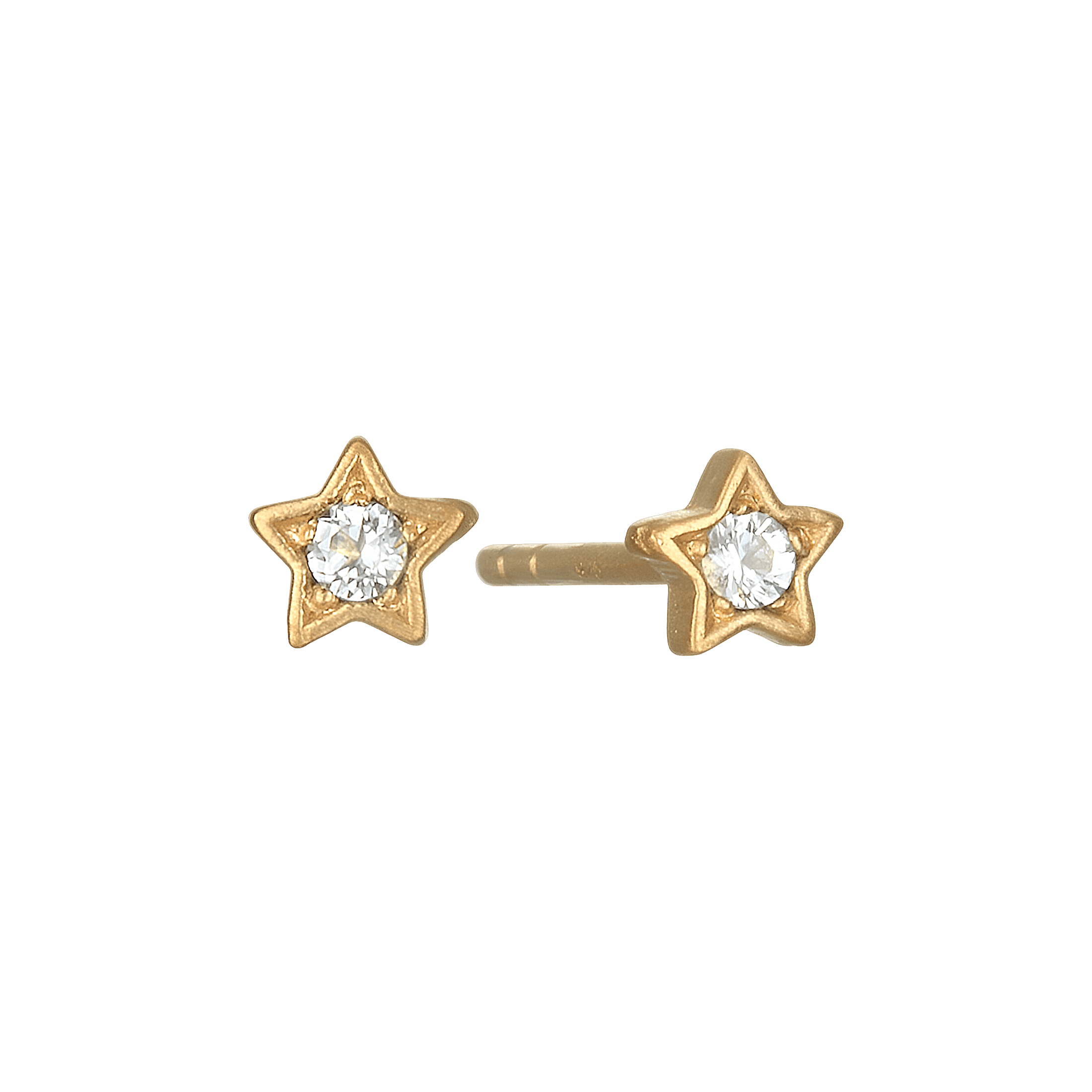 Satya Jewelry Ohrstecker Luminous Starlight Stud, vergoldet