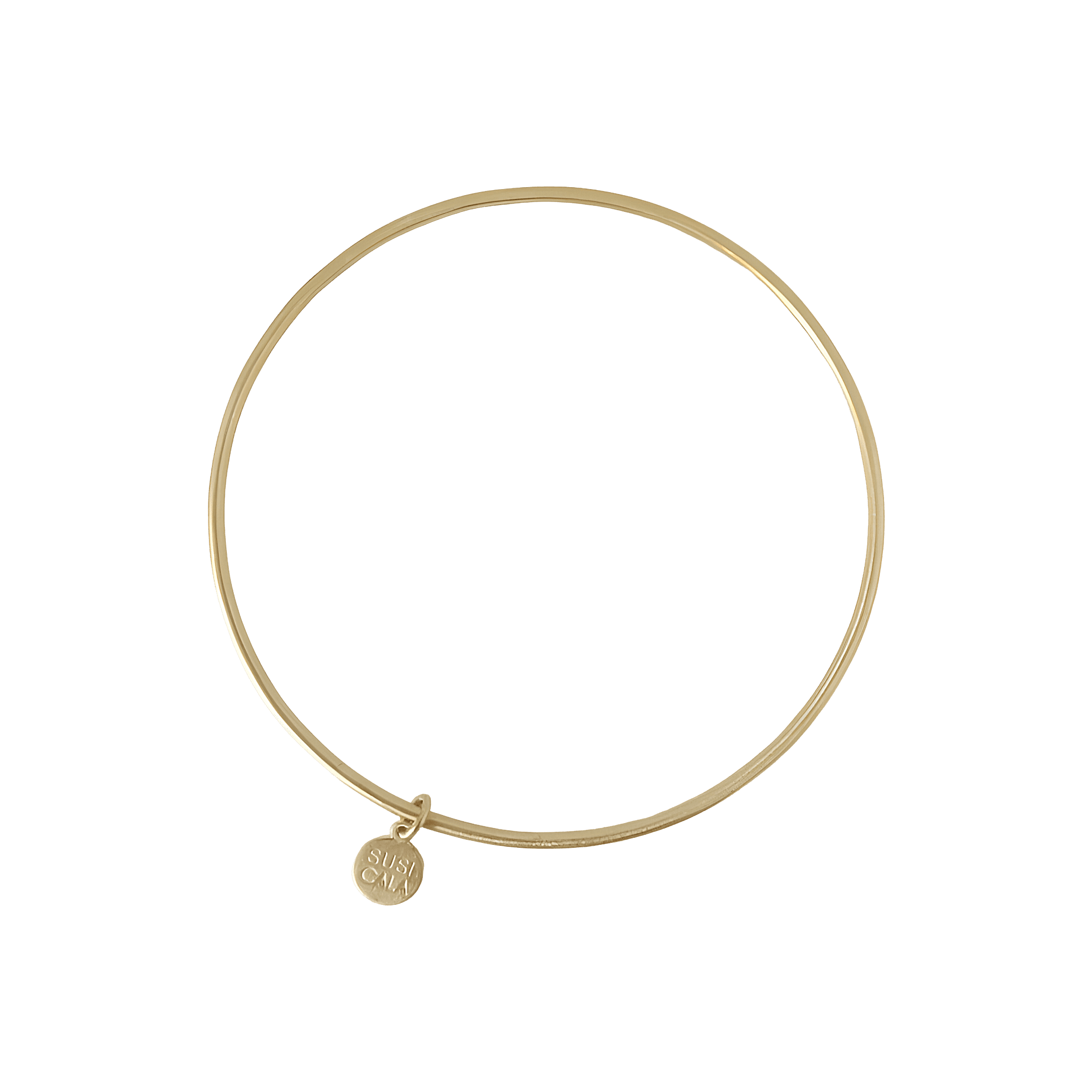 Susi Cala Armreif London Circle Bangle, vergoldet