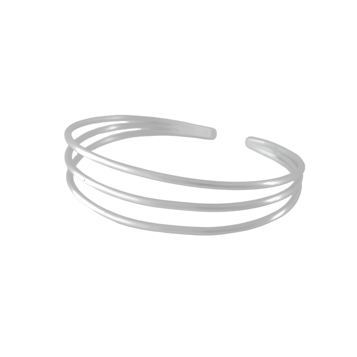 Susi Cala Armreif London Triple Bangle, Silber