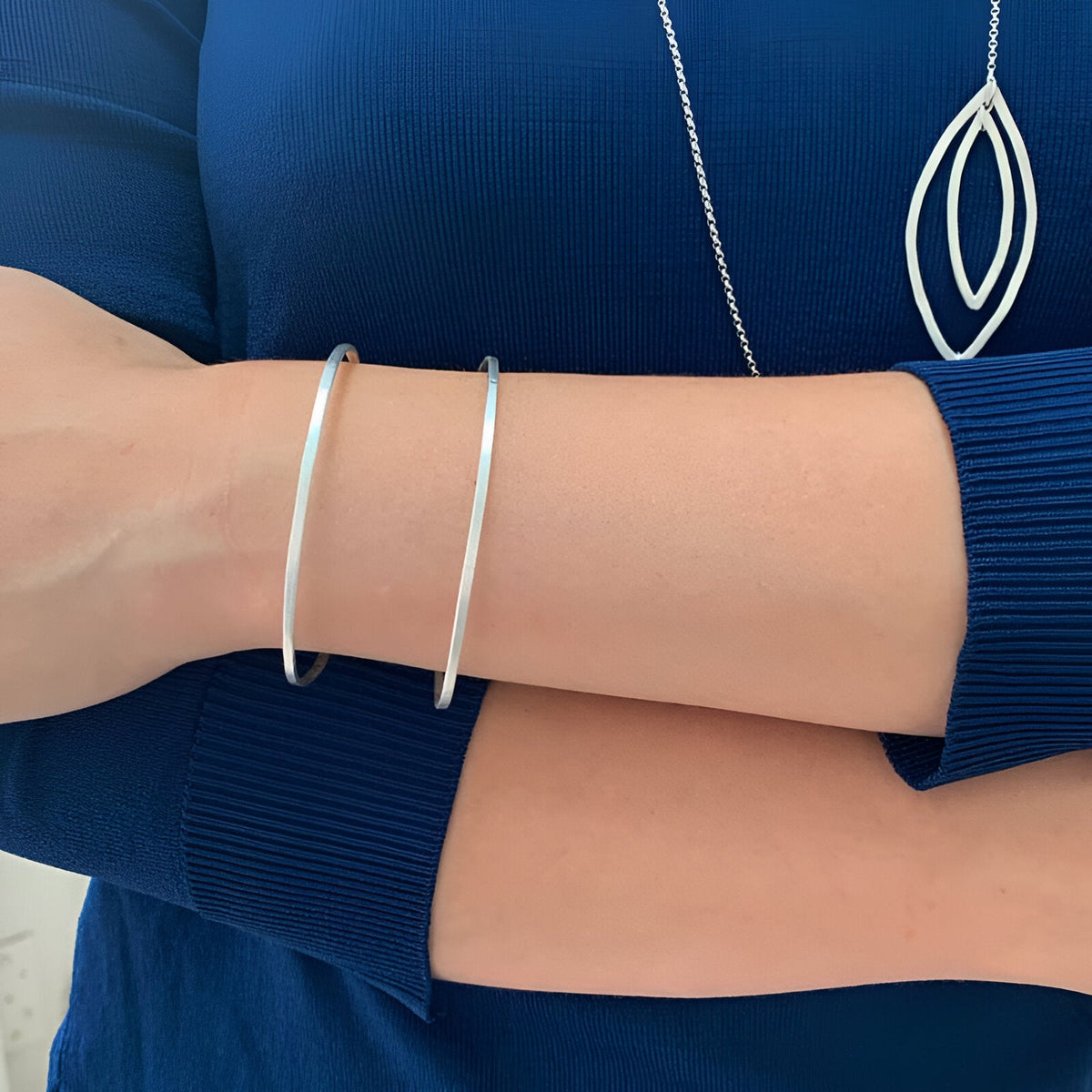 Susi Cala Armreif Maria Bangle, Silber