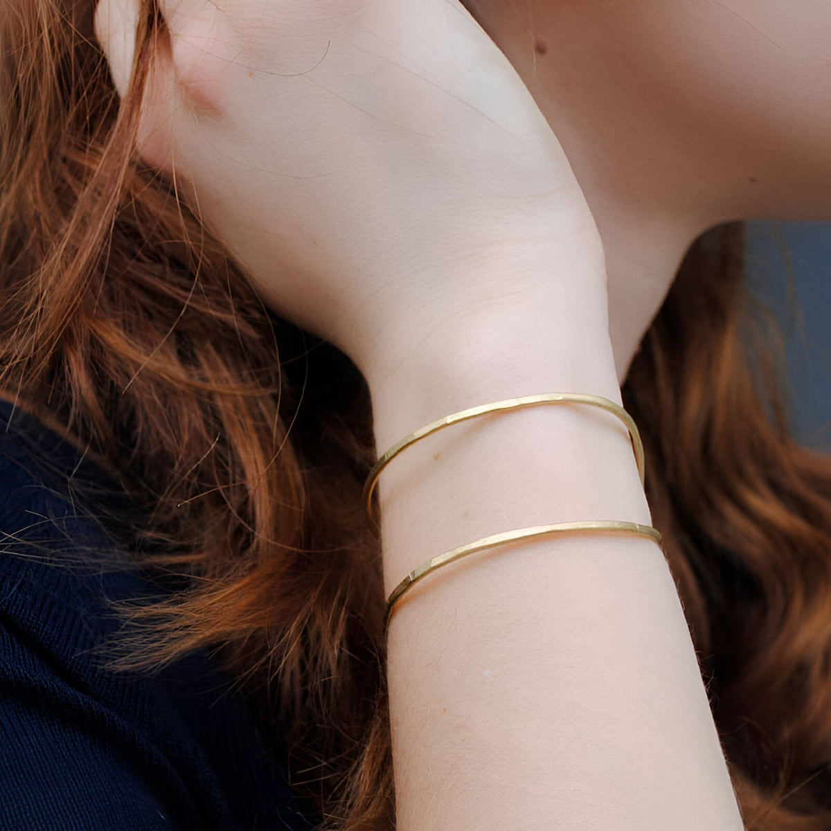 Susi Cala Armreif Maria Bangle, vergoldet