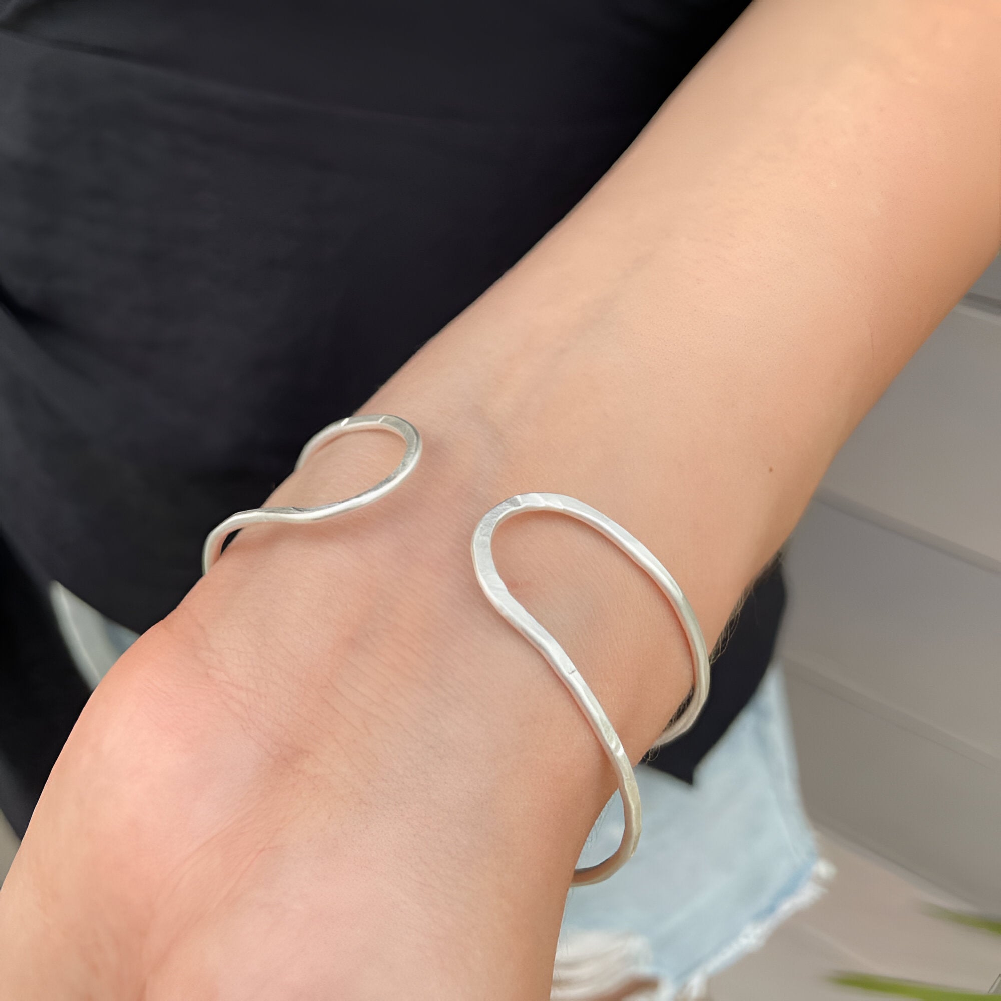 Susi Cala Armreif Marine Bangle, Silber