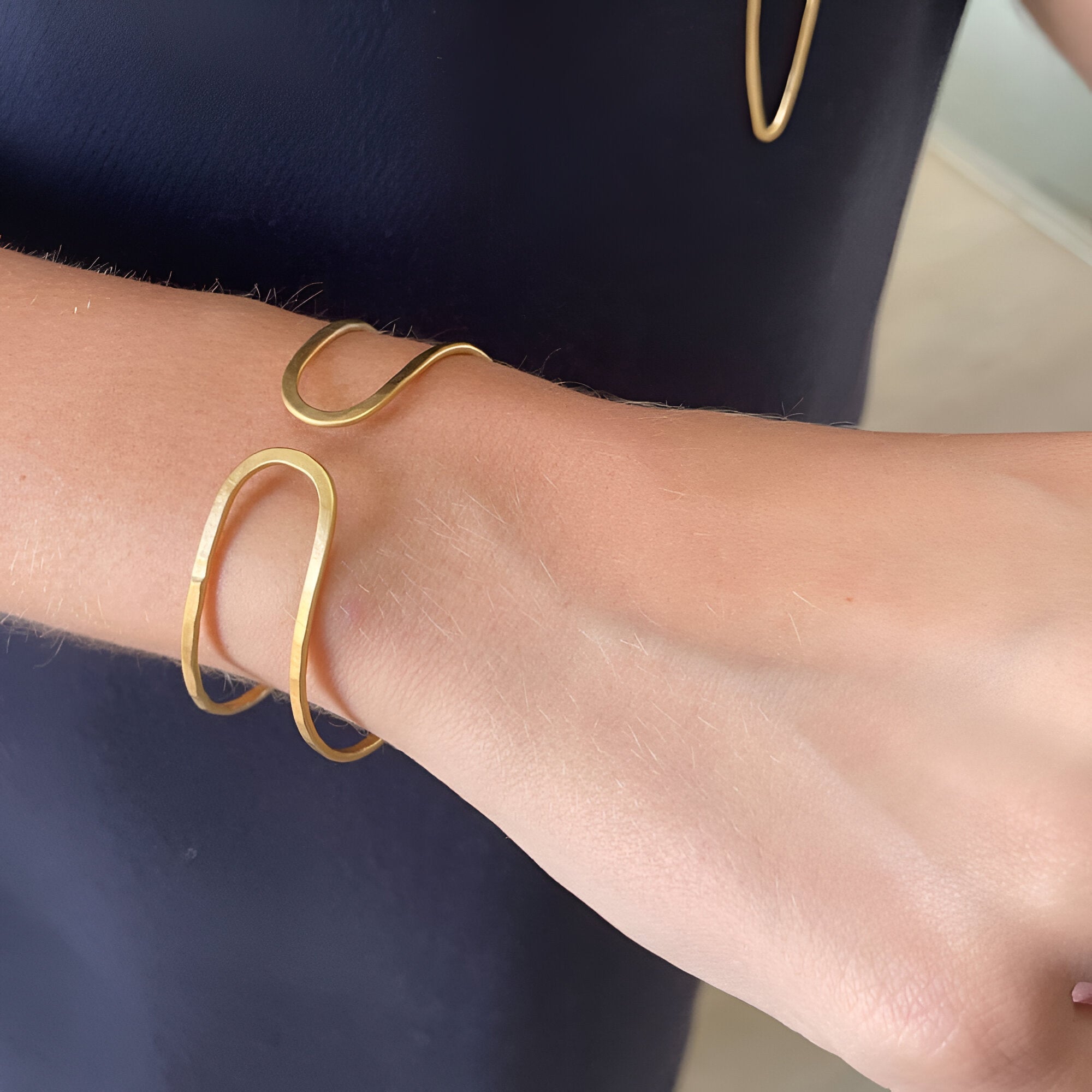 Susi Cala Armreif Marine Bangle, vergoldet