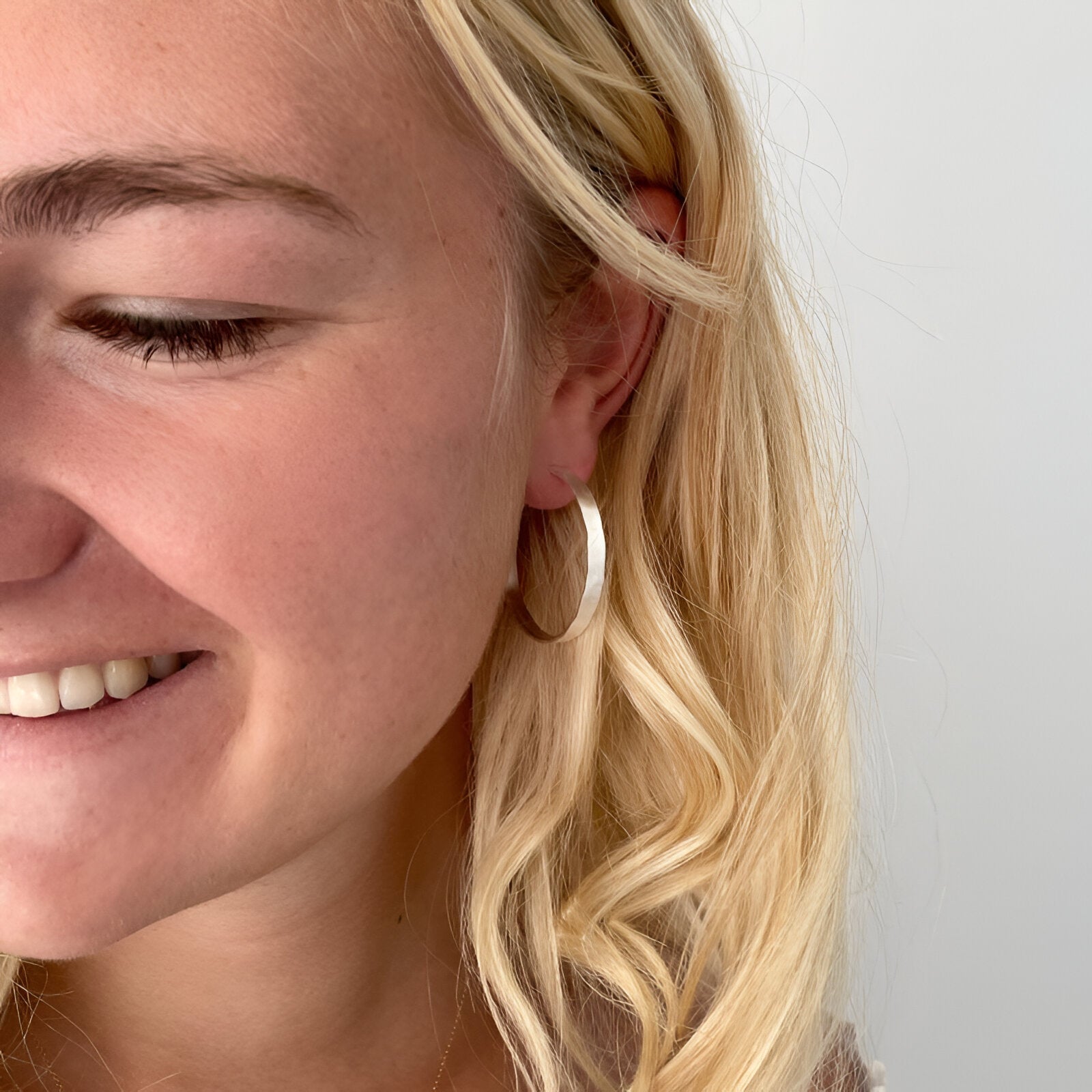 Susi Cala Creolen Bretagne, L, Silber