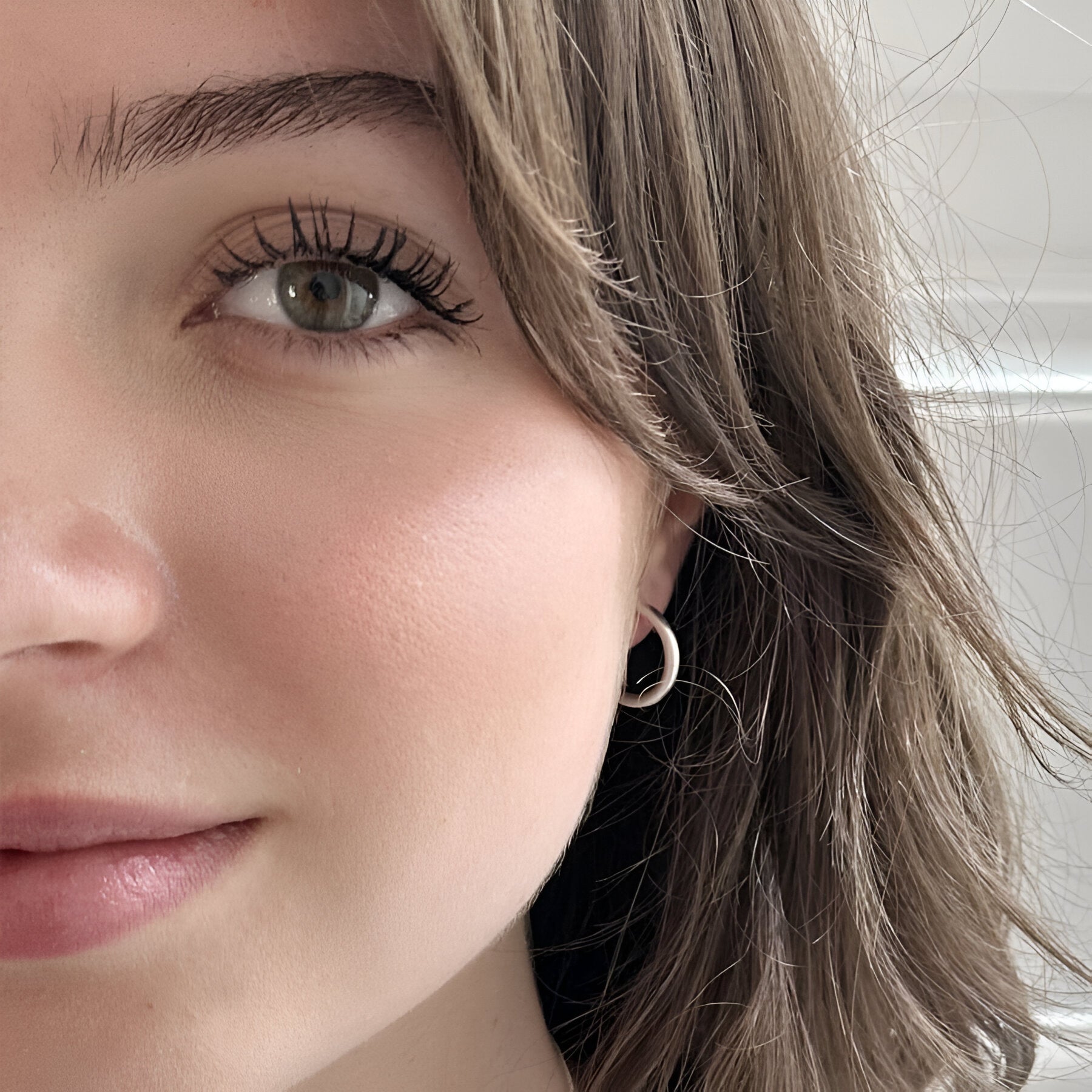 Susi Cala Creolen London, M, Silber