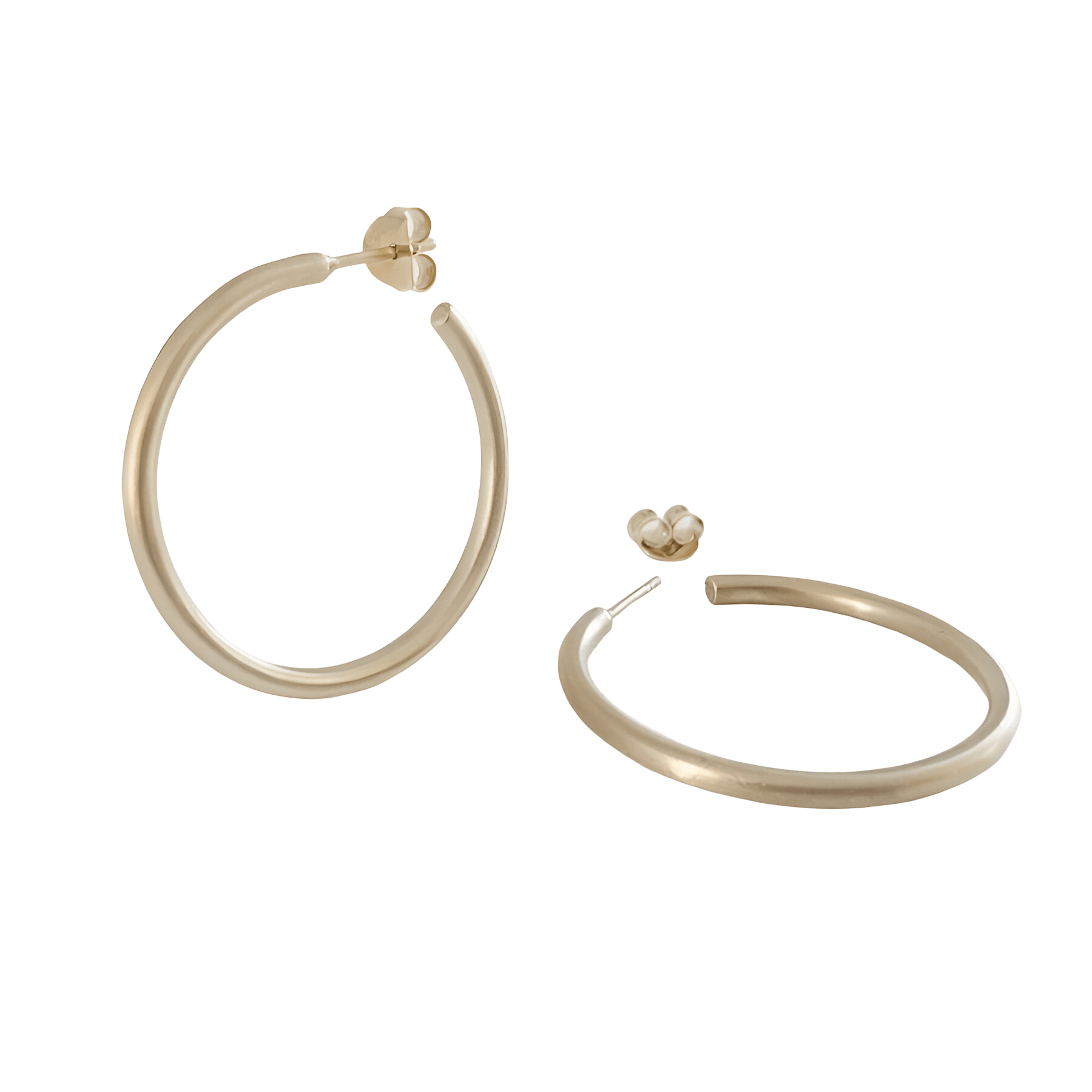 Susi Cala Creolen London, XL, vergoldet