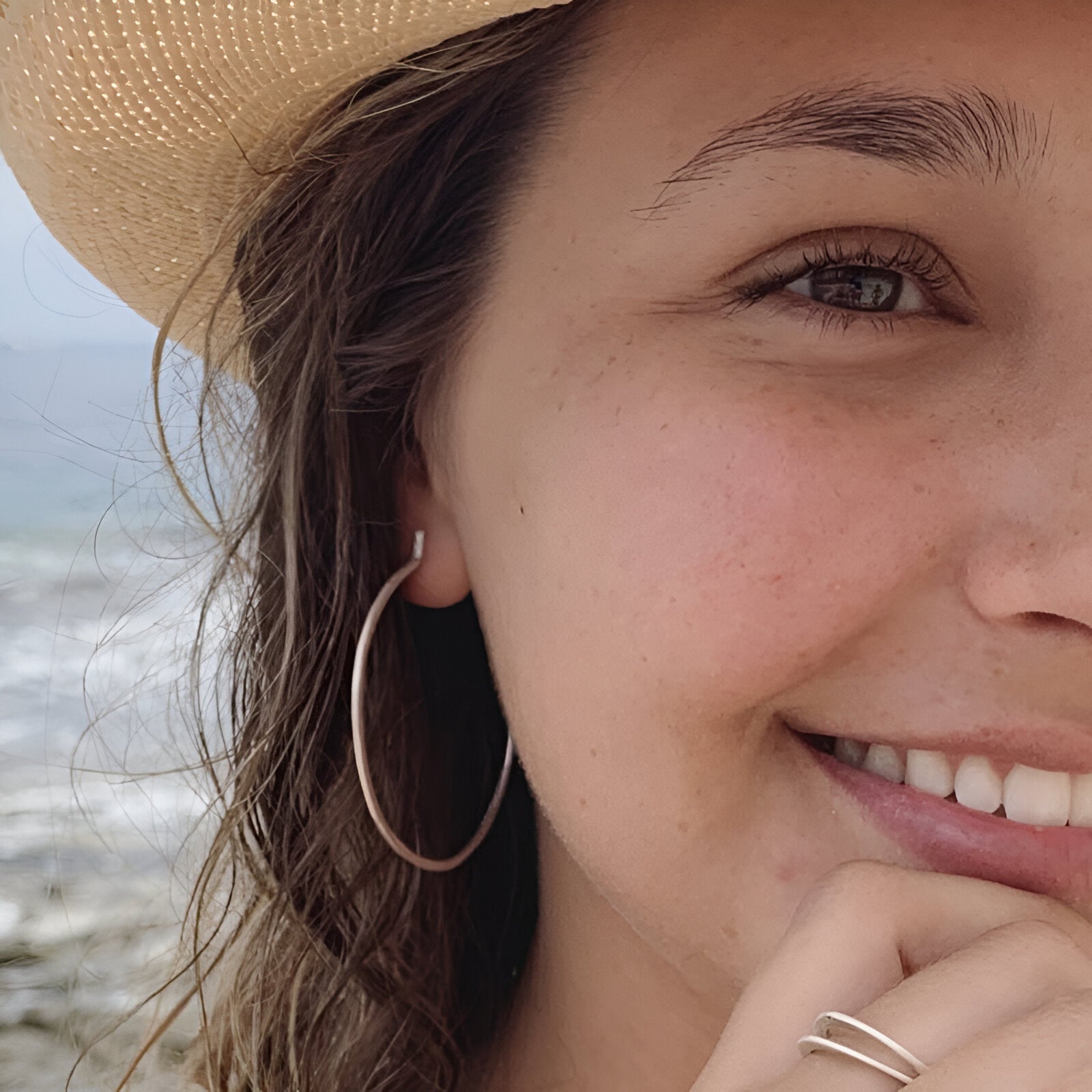 Susi Cala Creolen Mir, XL, Silber