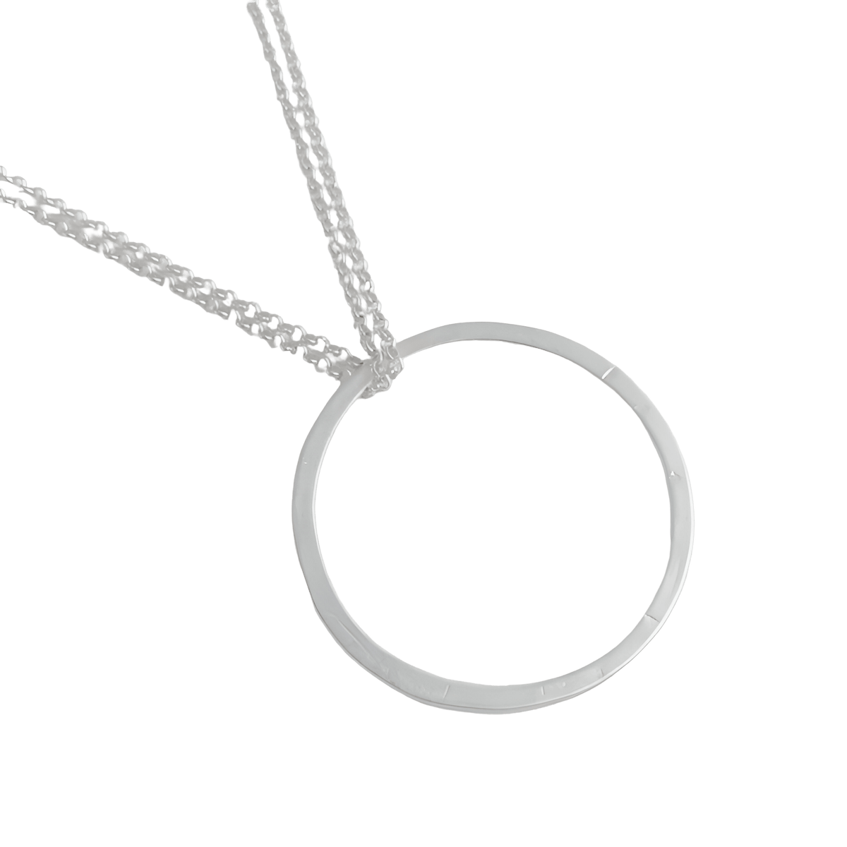 Susi Cala Kette La Cala M Long Circle, Silber