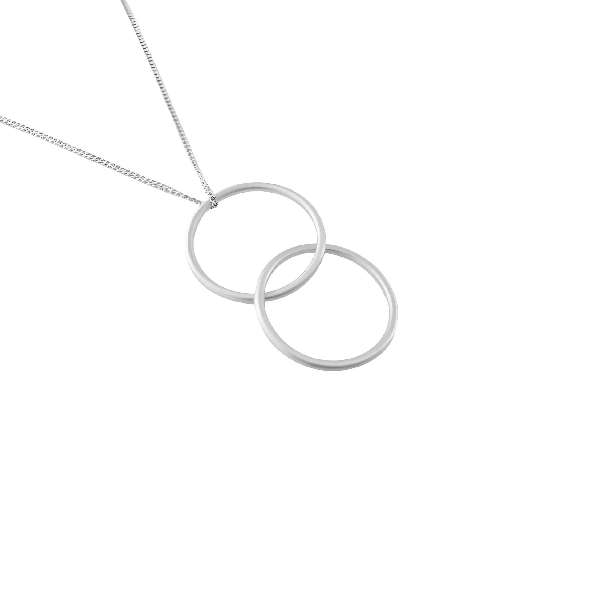 Susi Cala Kette London Twin M Pendant, Silber