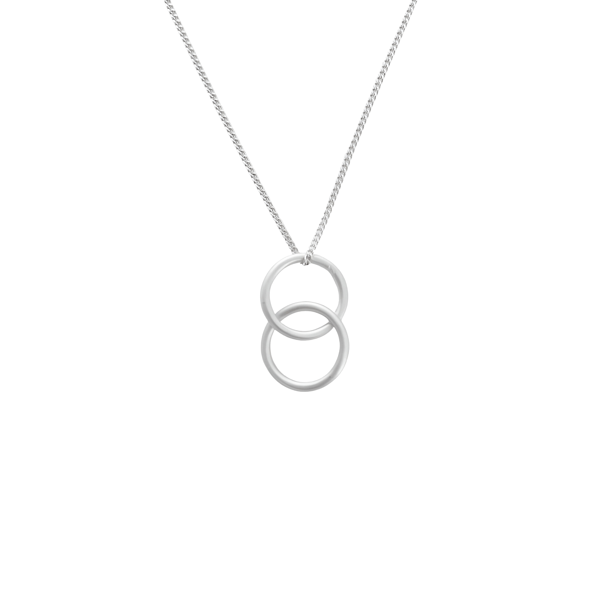 Susi Cala Kette London Twin S Pendant, Silber