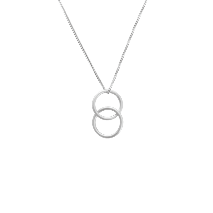 Susi Cala Kette London Twin S Pendant, Silber