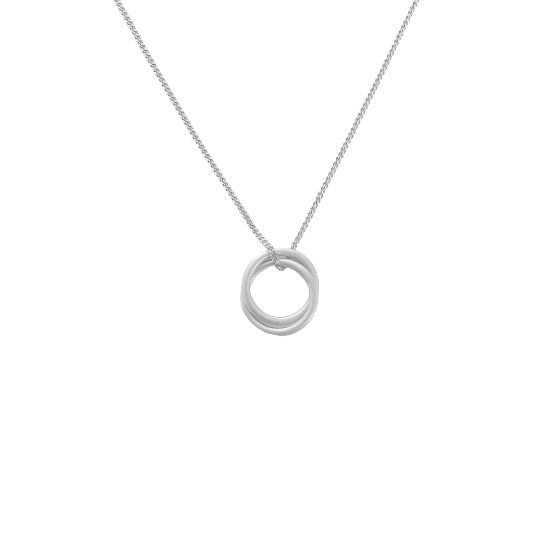 Susi Cala Kette London Twin S Pendant, Silber