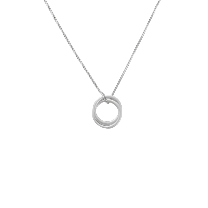 Susi Cala Kette London Twin S Pendant, Silber