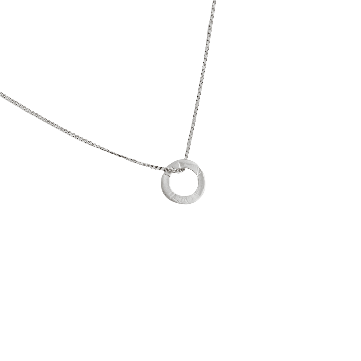 Susi Cala Kette One Soul Circle Pendant, Silber