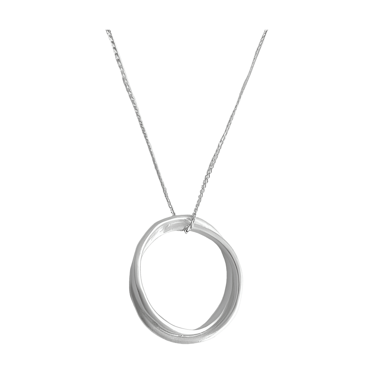 Susi Cala Kette Sophie Twin M Pendant, Silber