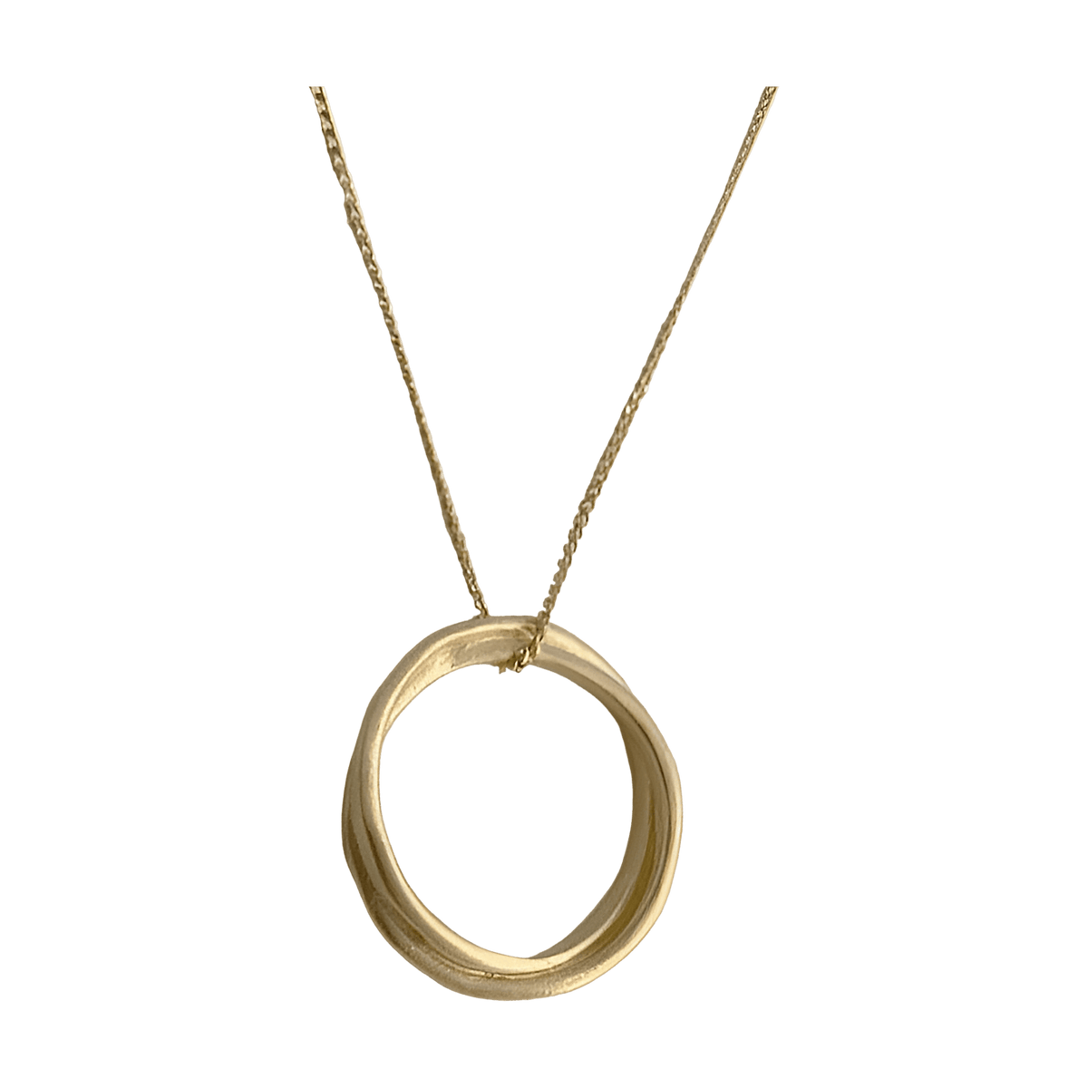 Susi Cala Kette Sophie Twin M Pendant, vergoldet